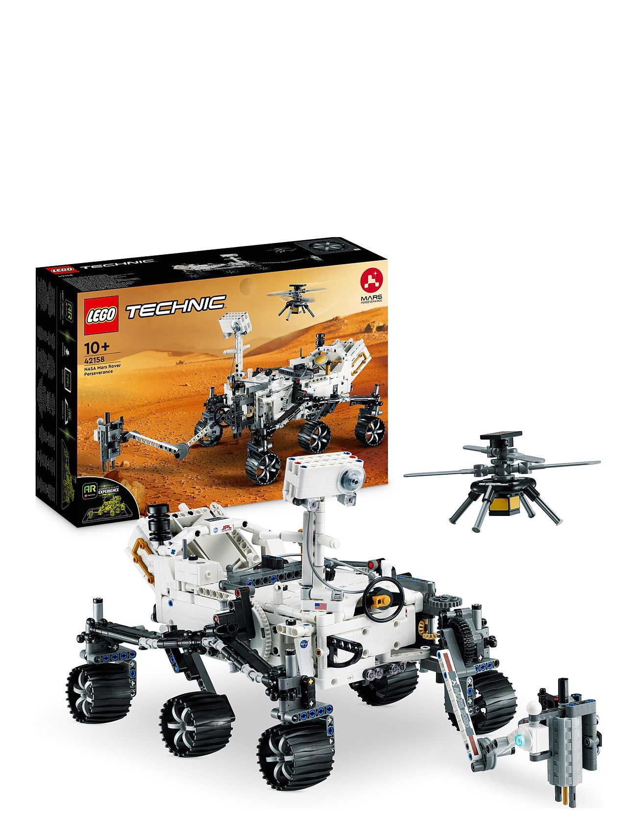 Nasa Mars Rover Perseverance Space Set Toys Lego Toys Lego® Technic Multi/patterned LEGO
