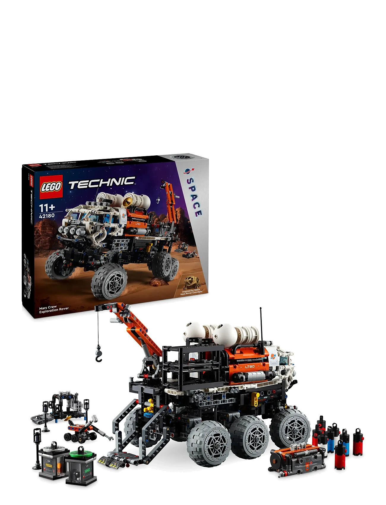 Mars-Teamets Udforskningsrover 42180 Toys Lego Toys Lego® Technic Multi/patterned LEGO