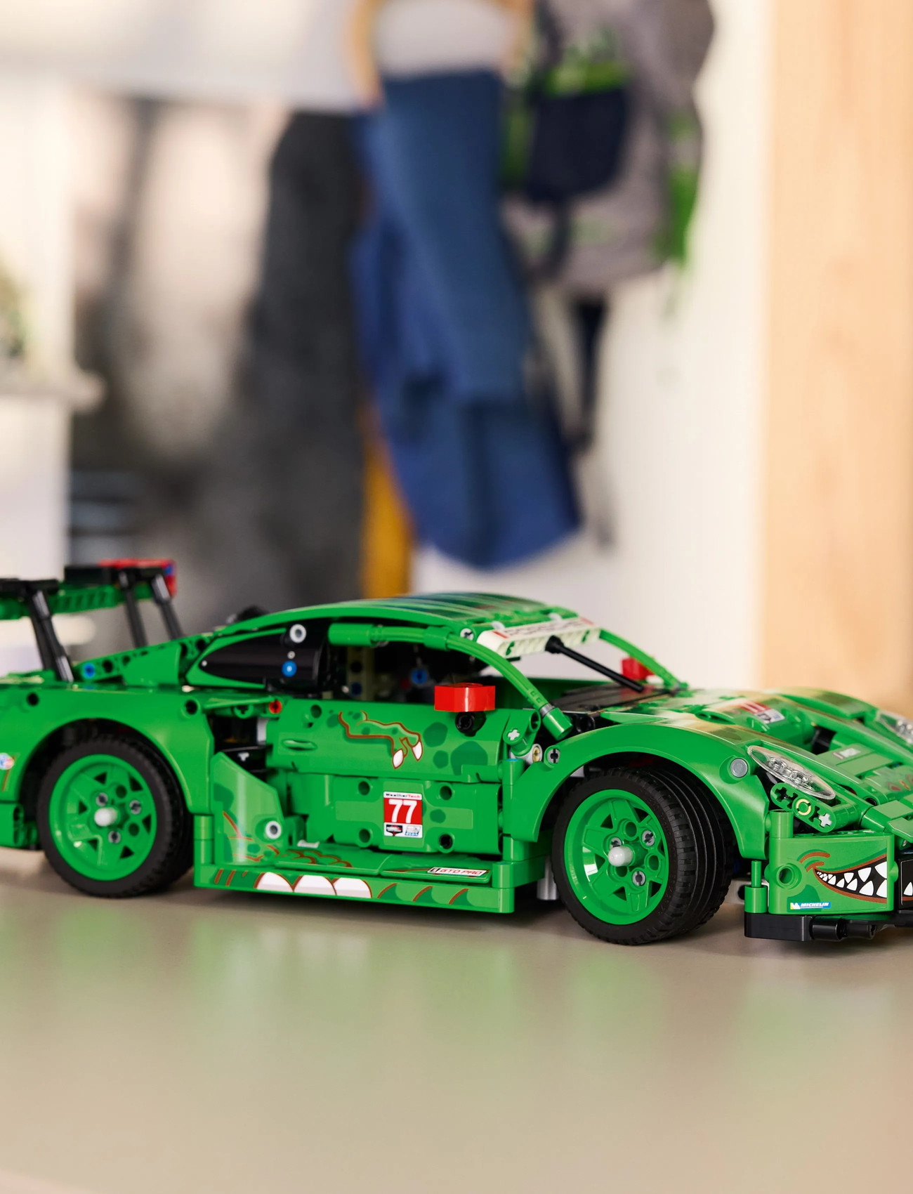 LEGO Porsche 911 Gt3 R Rexy Ao Racing-Racerbil 42224, One Size, Green, Lego Legetøj > Lego Technic, Børn