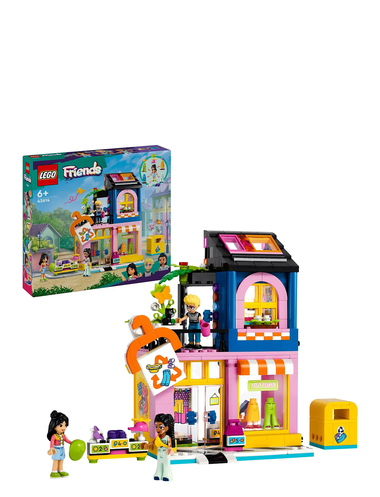 Vintage-Modebutik 42614 Toys Lego Toys Lego friends Multi/patterned LEGO