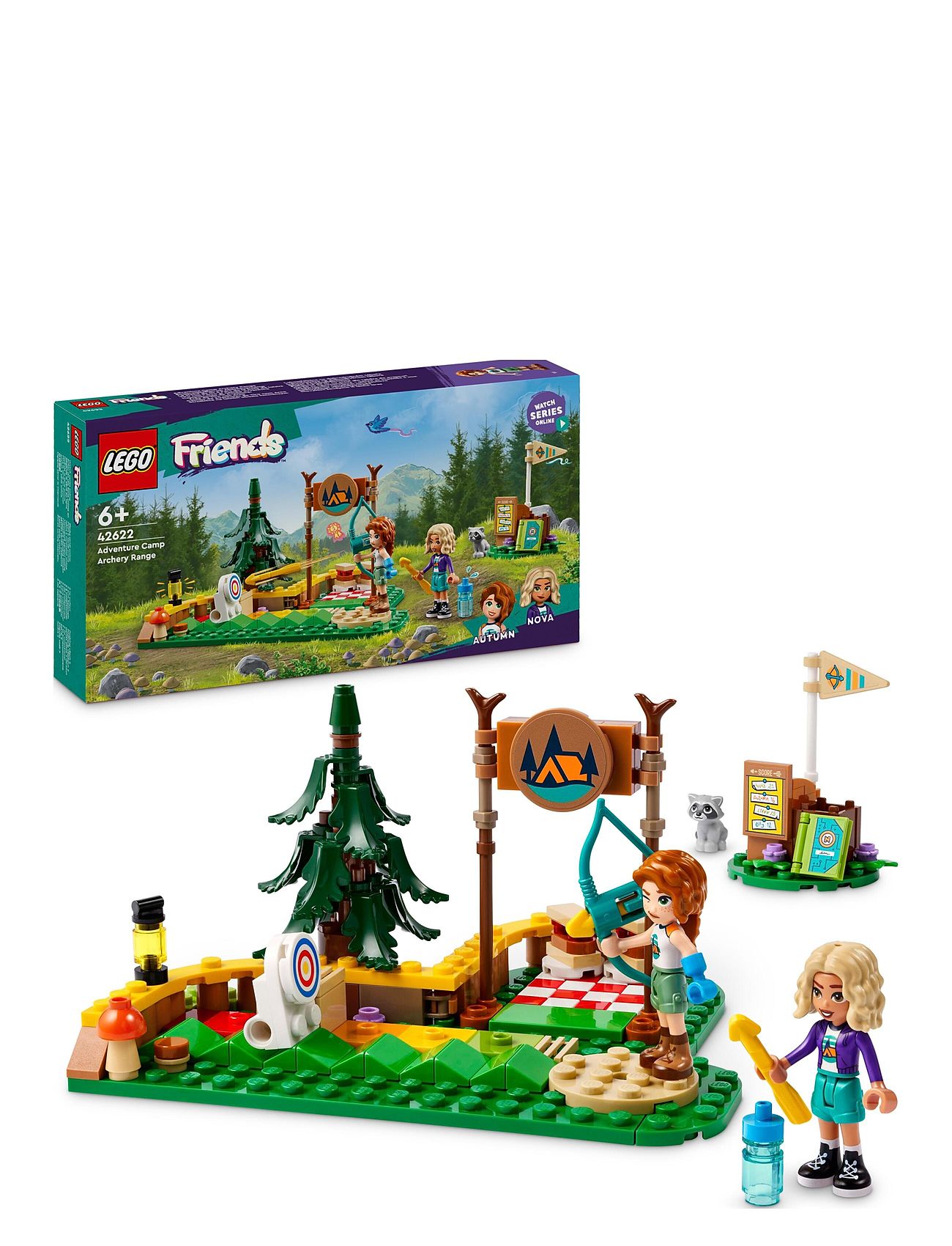 Adventure Camp – Bueskydningsbane 42622 Toys Lego Toys Lego friends Multi/patterned LEGO