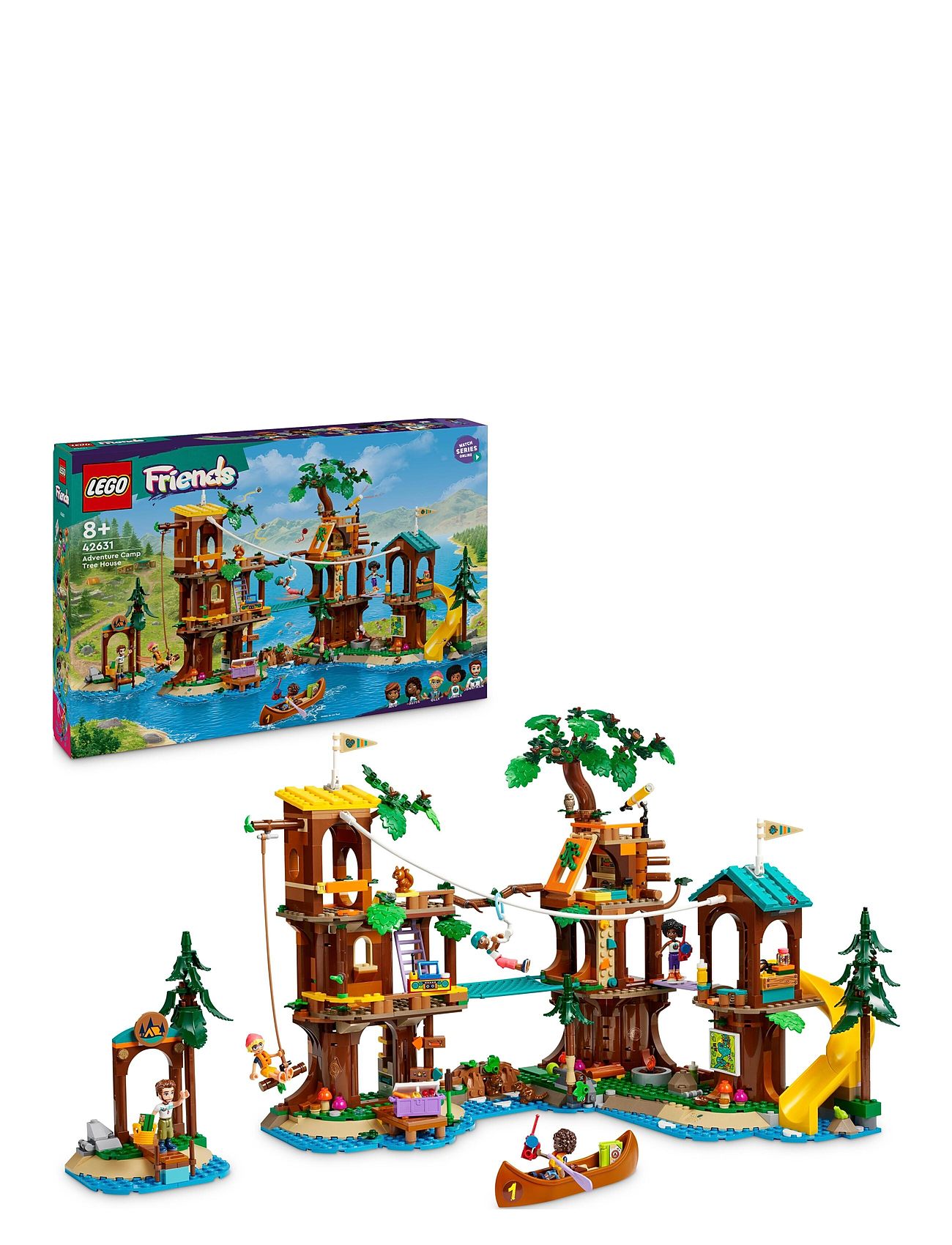 Adventure Camp – Trætophus 42631 Toys Lego Toys Lego friends Multi/patterned LEGO