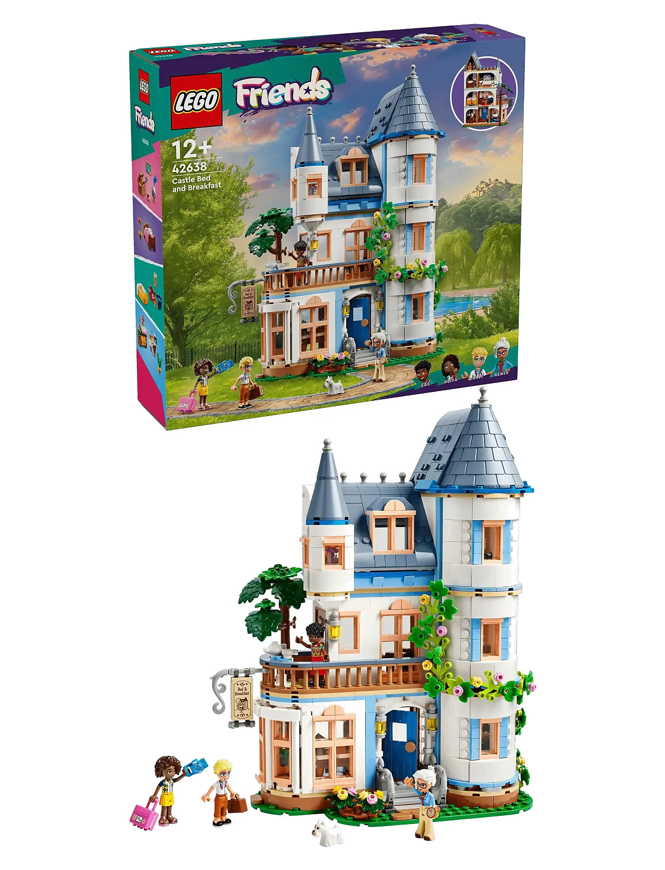 Slotsophold 42638 Toys Lego Toys Lego friends Multi/patterned LEGO