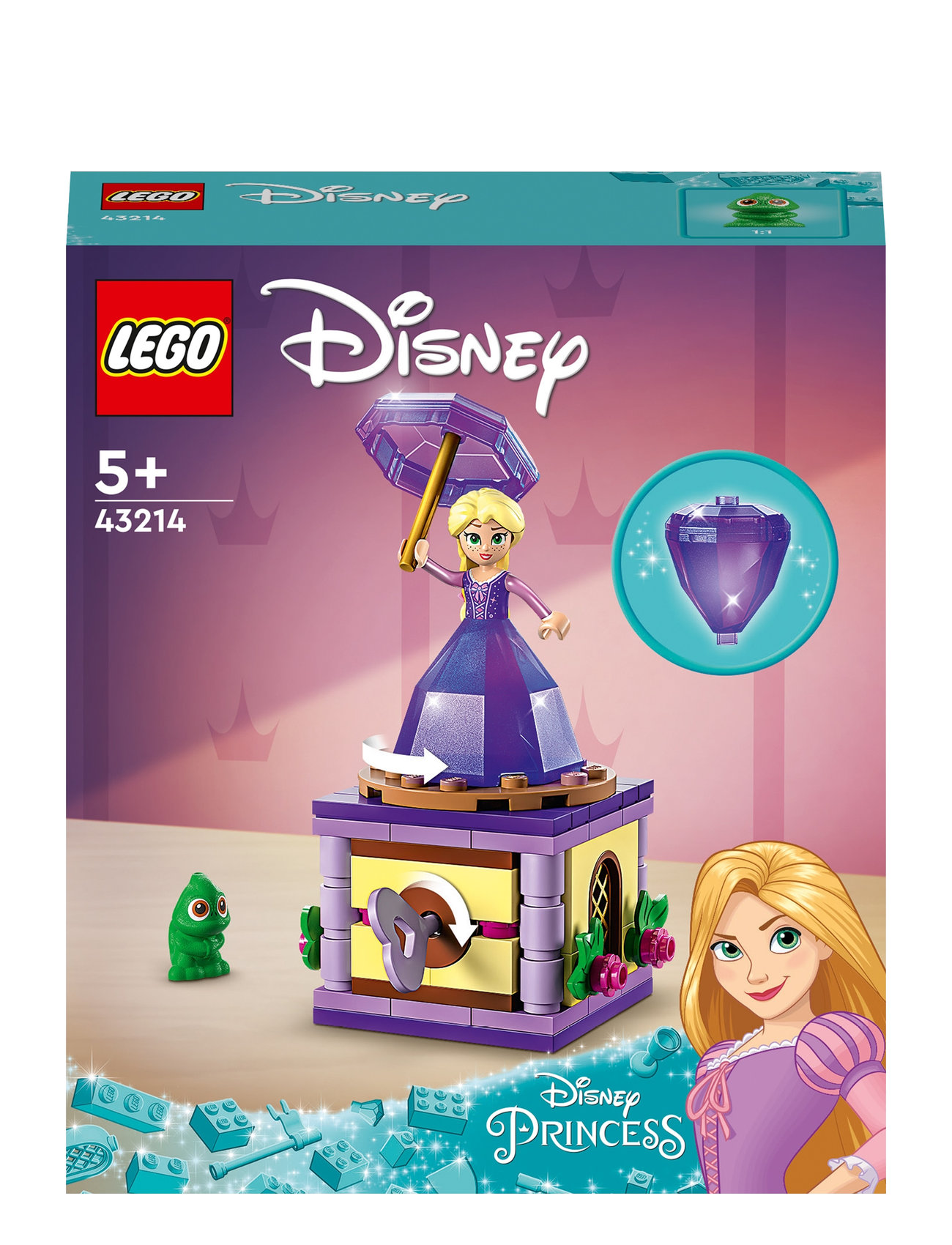 Snurrande Rapunzel Toys Lego Toys Lego® Disney™ Lego disney Princess Multi/patterned LEGO