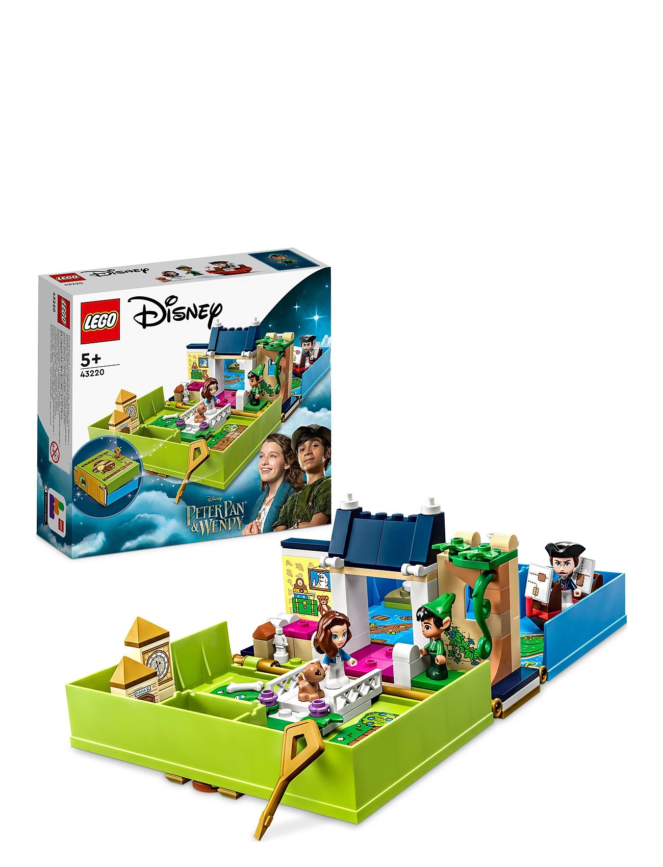 Disney Peter Pan & Wendy Storybook Adventure Set Toys Lego Toys Lego® Disney™ Lego disney Princess Multi/patterned LEGO