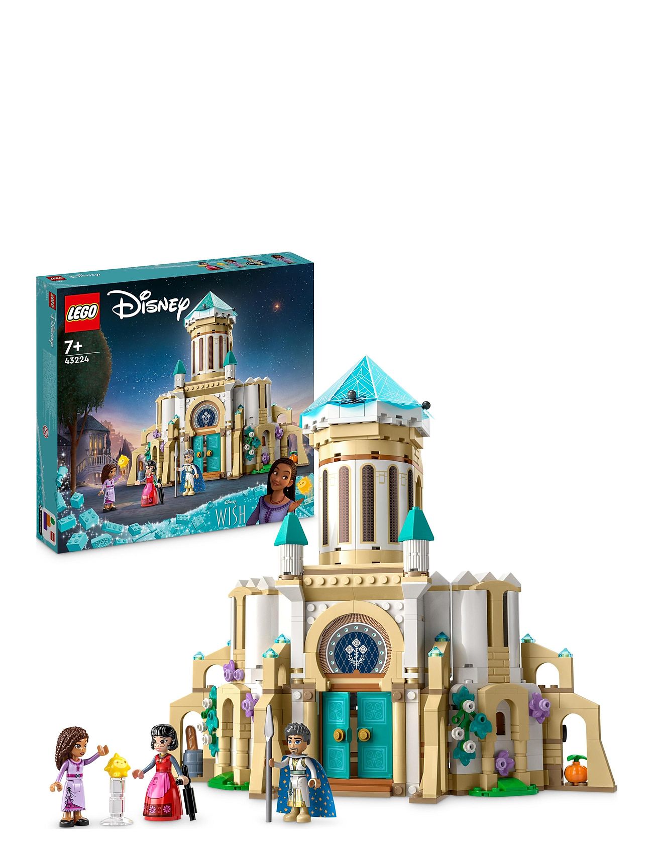 Disney Wish King Magnifico's Castle Building Toy Toys Lego Toys Lego® Disney™ Lego® Disney Wish Multi/patterned LEGO