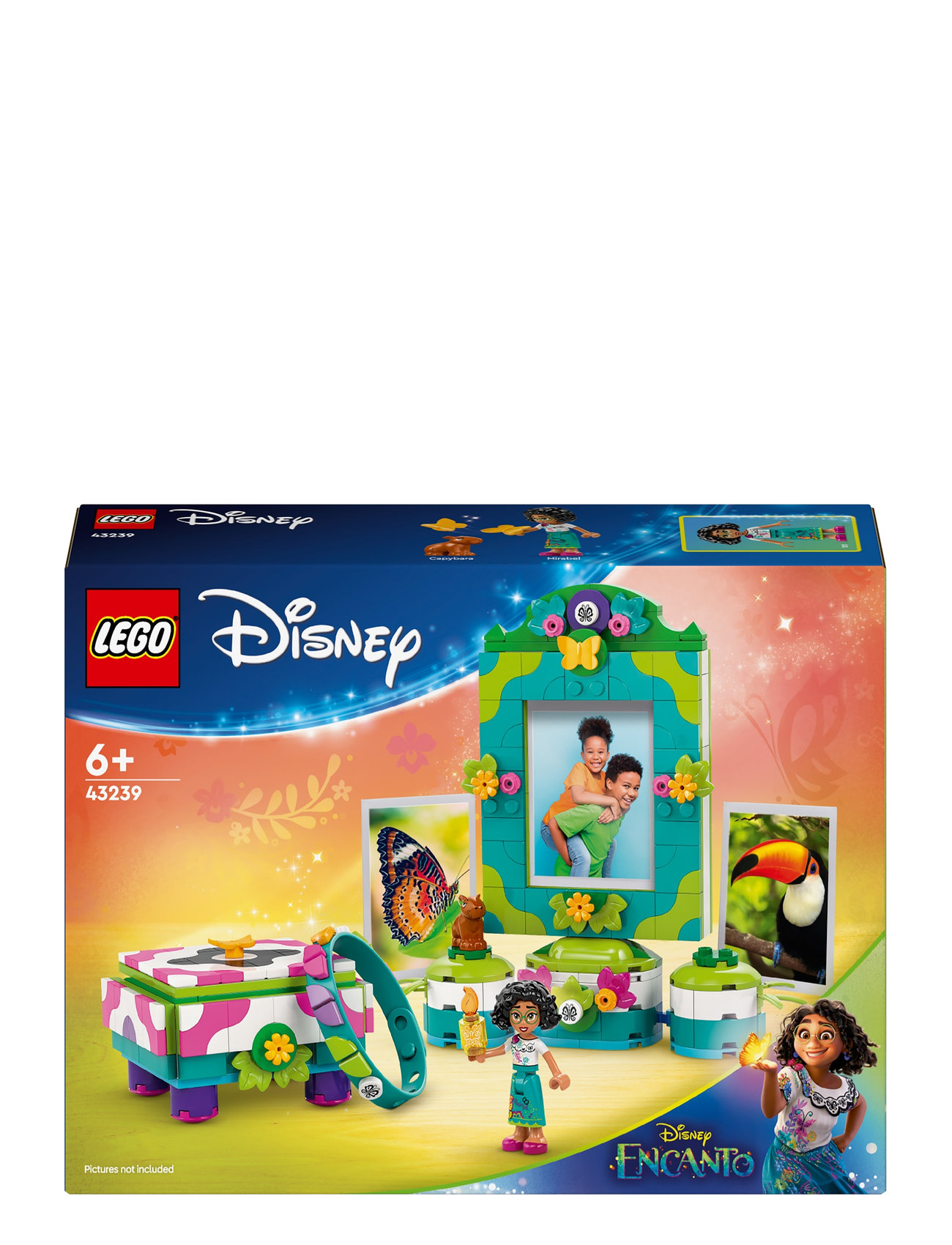 Mirabels Fotoramme Og Smykkeskrin Toys Lego Toys Lego® Disney™ Lego disney Princess Multi/patterned LEGO