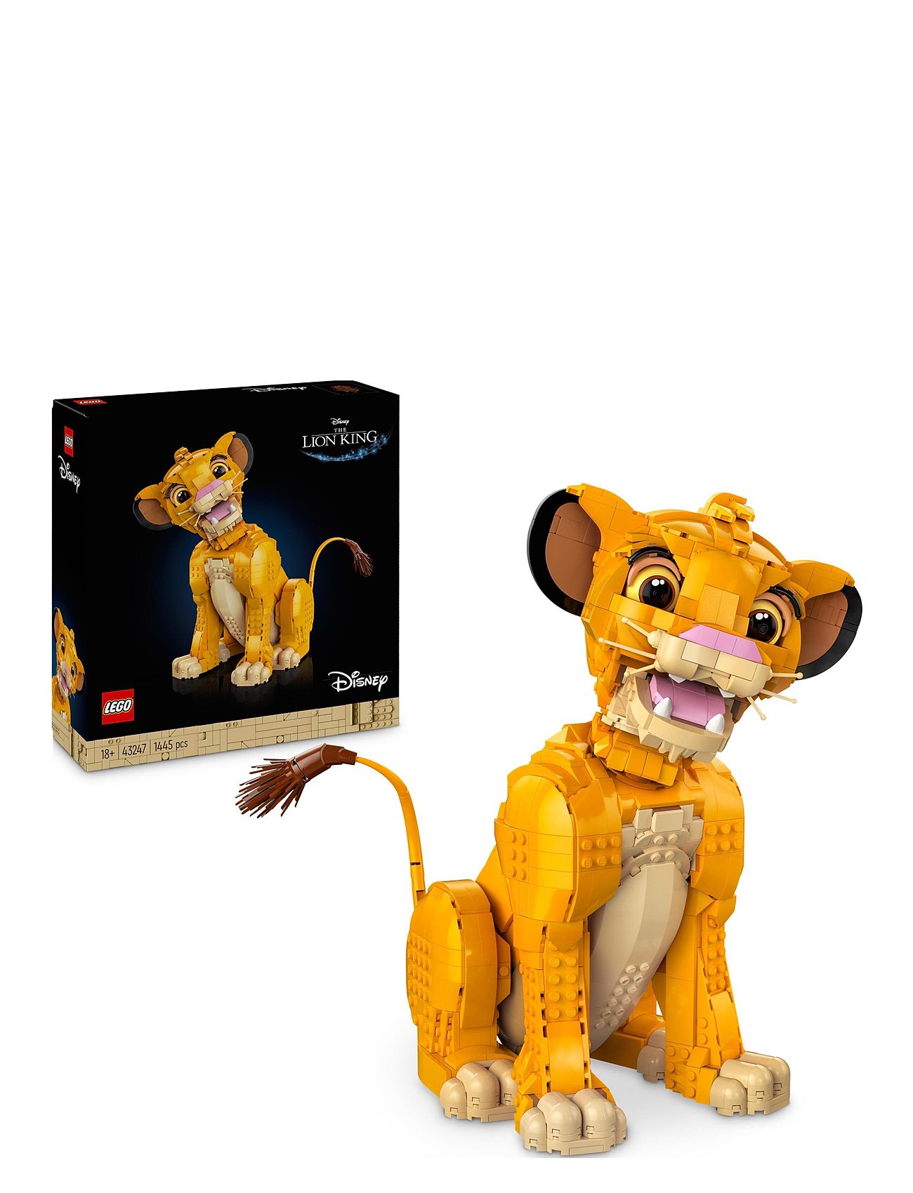 Ung Simba – Løvernes Konge Toys Lego Toys Lego® Disney™ Multi/patterned LEGO