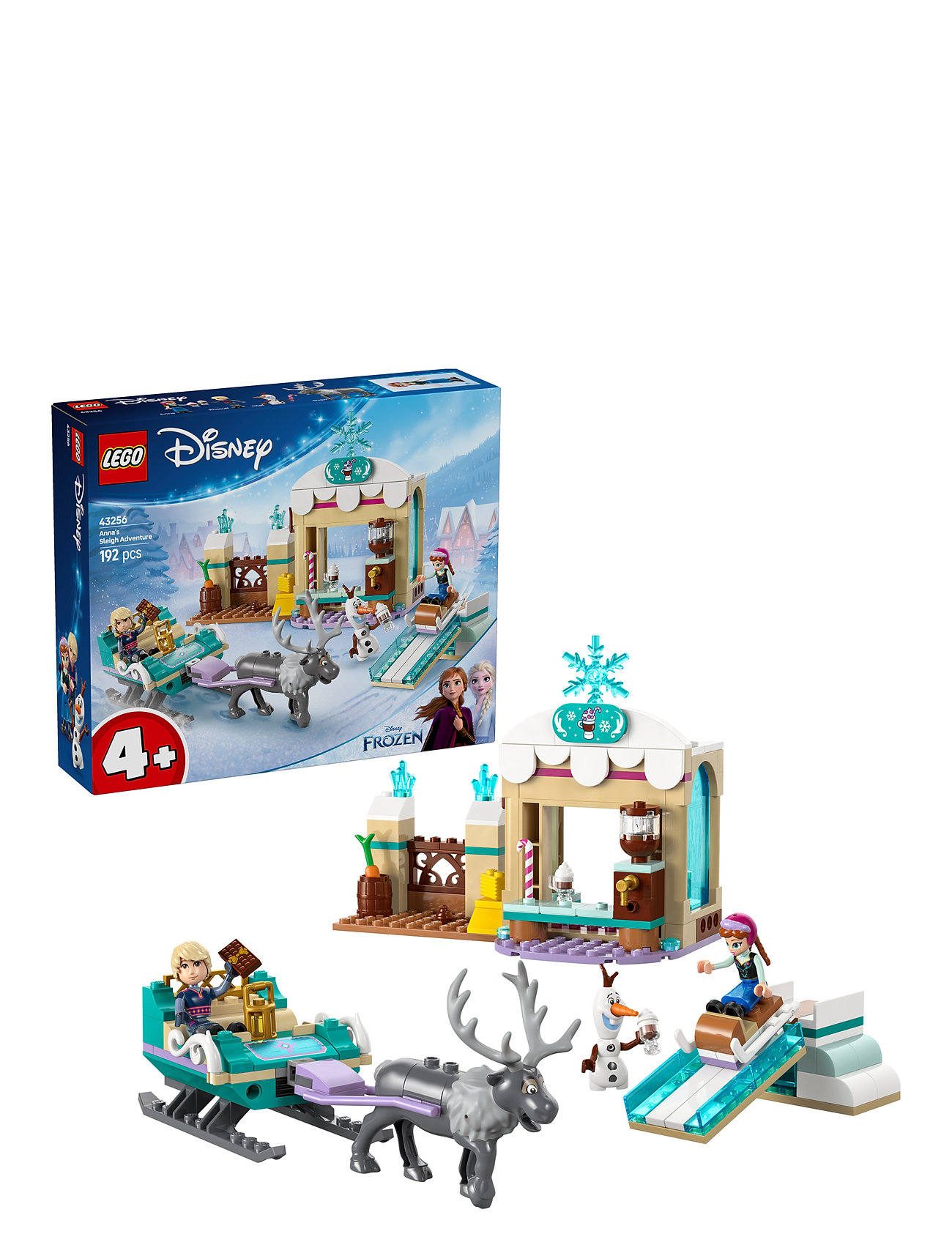Annas Slædeeventyr 43256 Toys Lego Toys Lego® Disney™ Multi/patterned LEGO
