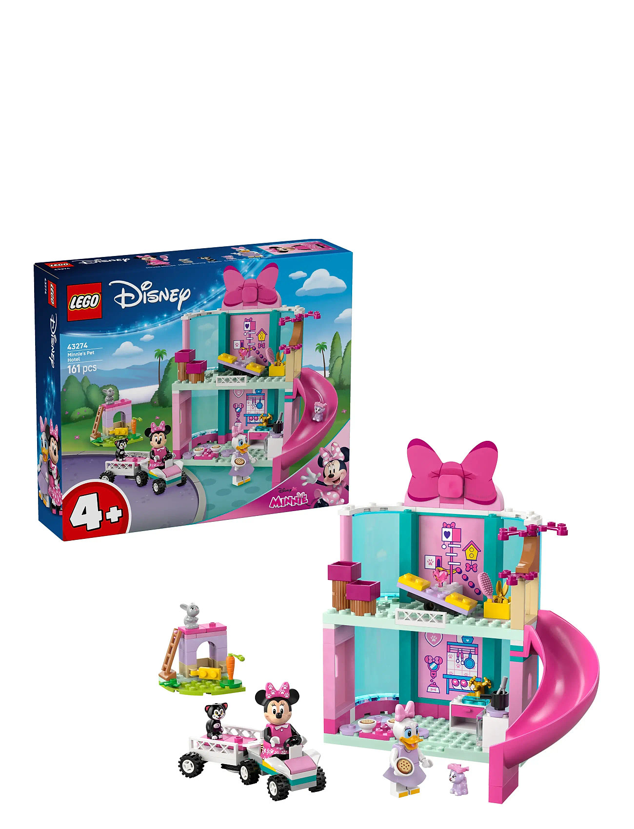 Minnies Kæledyrshotel 43274 Toys Lego Toys Lego® Disney™ Lego Disney mickey And Friends Multi/patterned LEGO