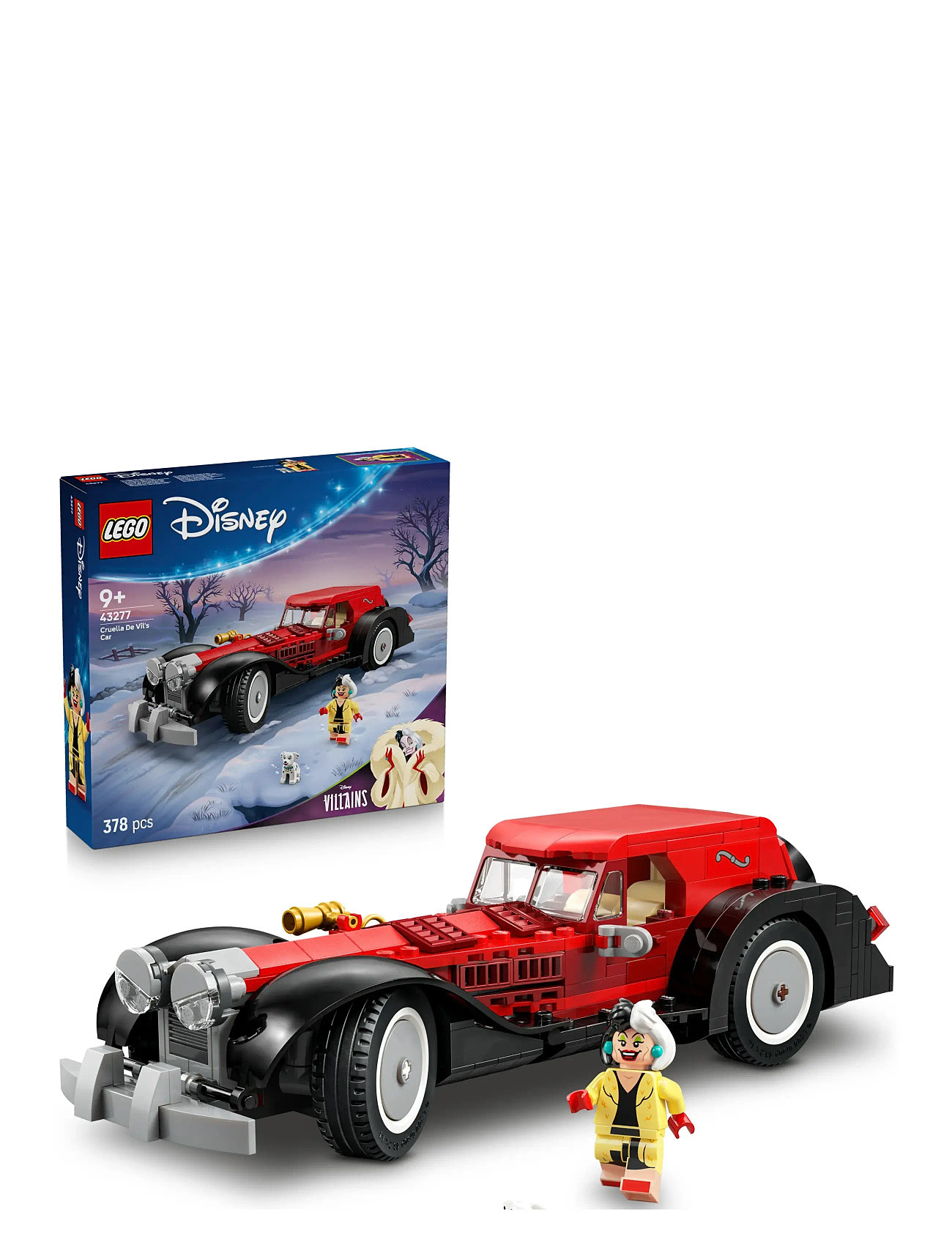 LEGO Cruella De Vils Bil 43277 Patterned - One Size - Kinder