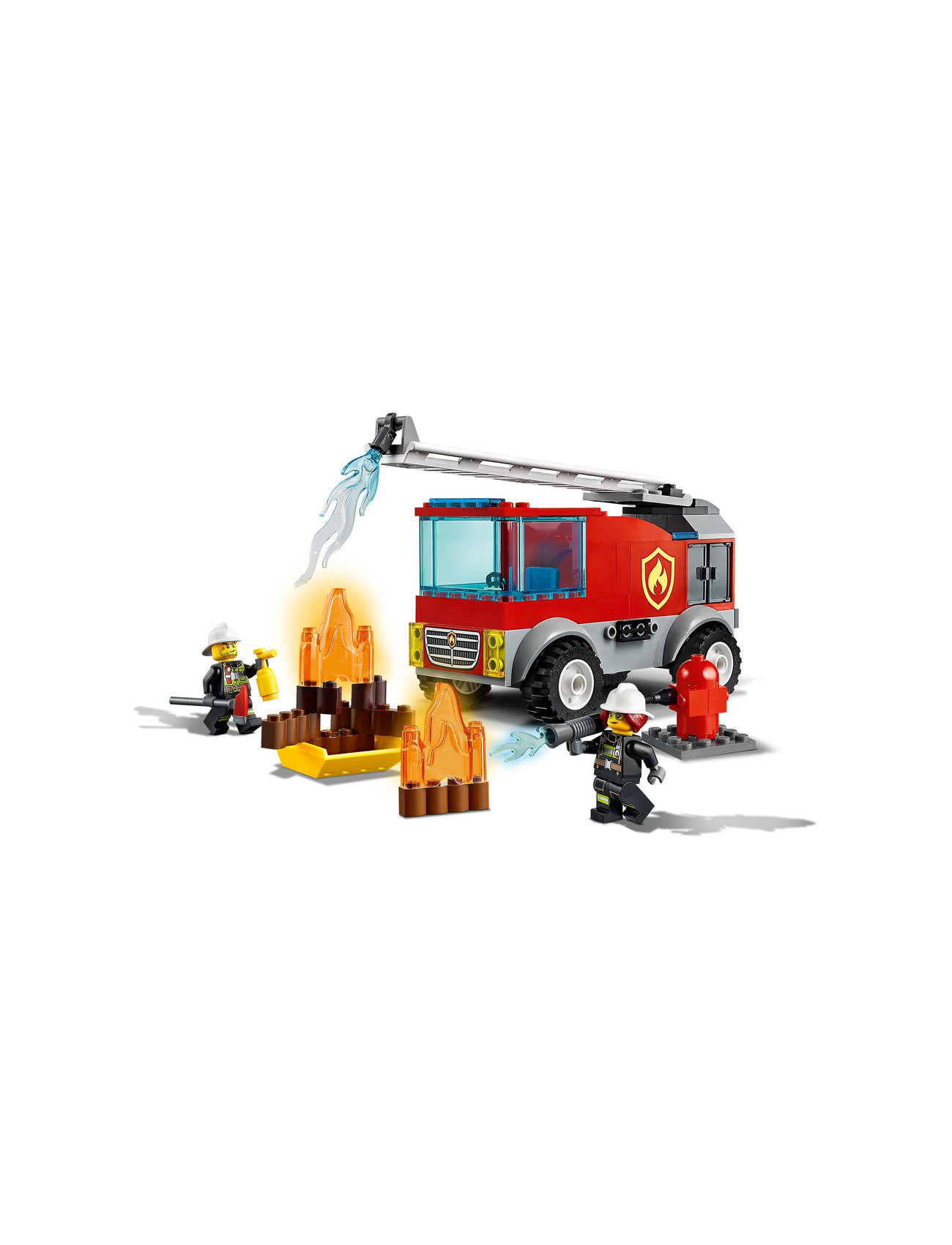 Rullesten Kollegium afslappet LEGO Fire Ladder Truck Building Set - Boozt.com
