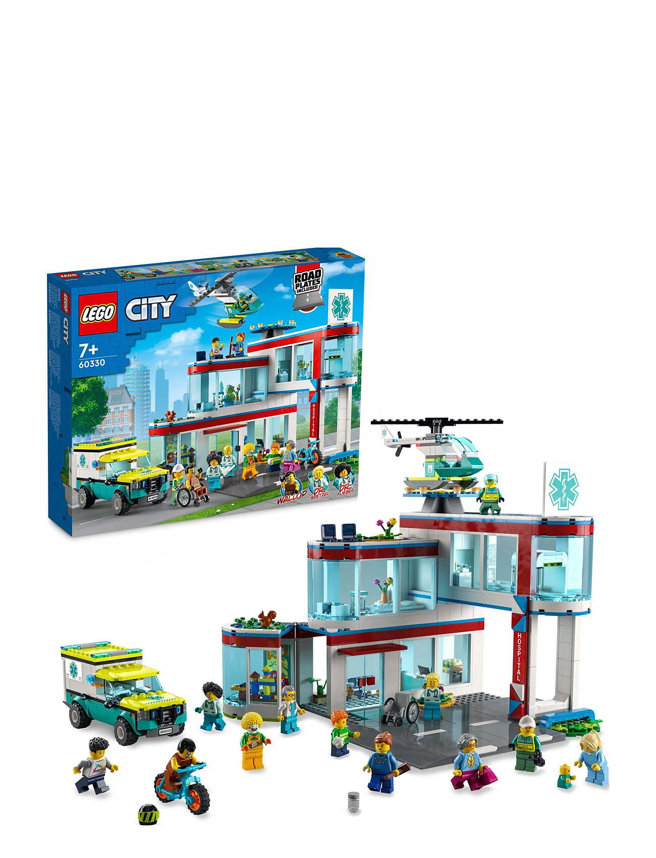 Hospital Set With Ambulance Toy Truck Toys Lego Toys Lego city Multi/patterned LEGO