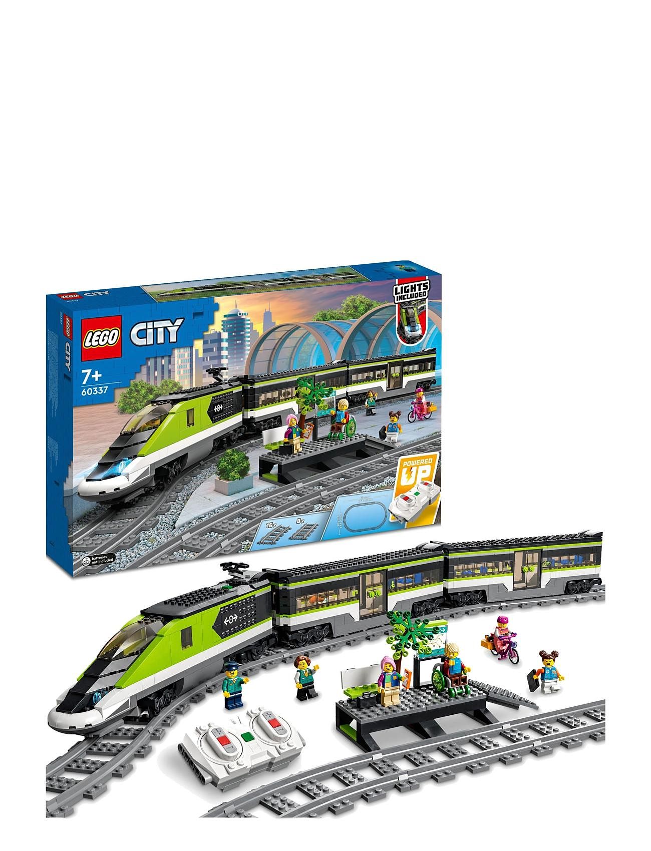 Express Passenger Train Toy Rc Lights Set Toys Lego Toys Lego city Multi/patterned LEGO