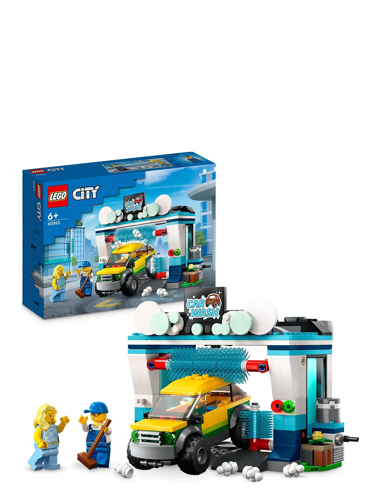 Carwash Set With Toy Car Wash And Car Toys Lego Toys Lego city Multi/patterned LEGO