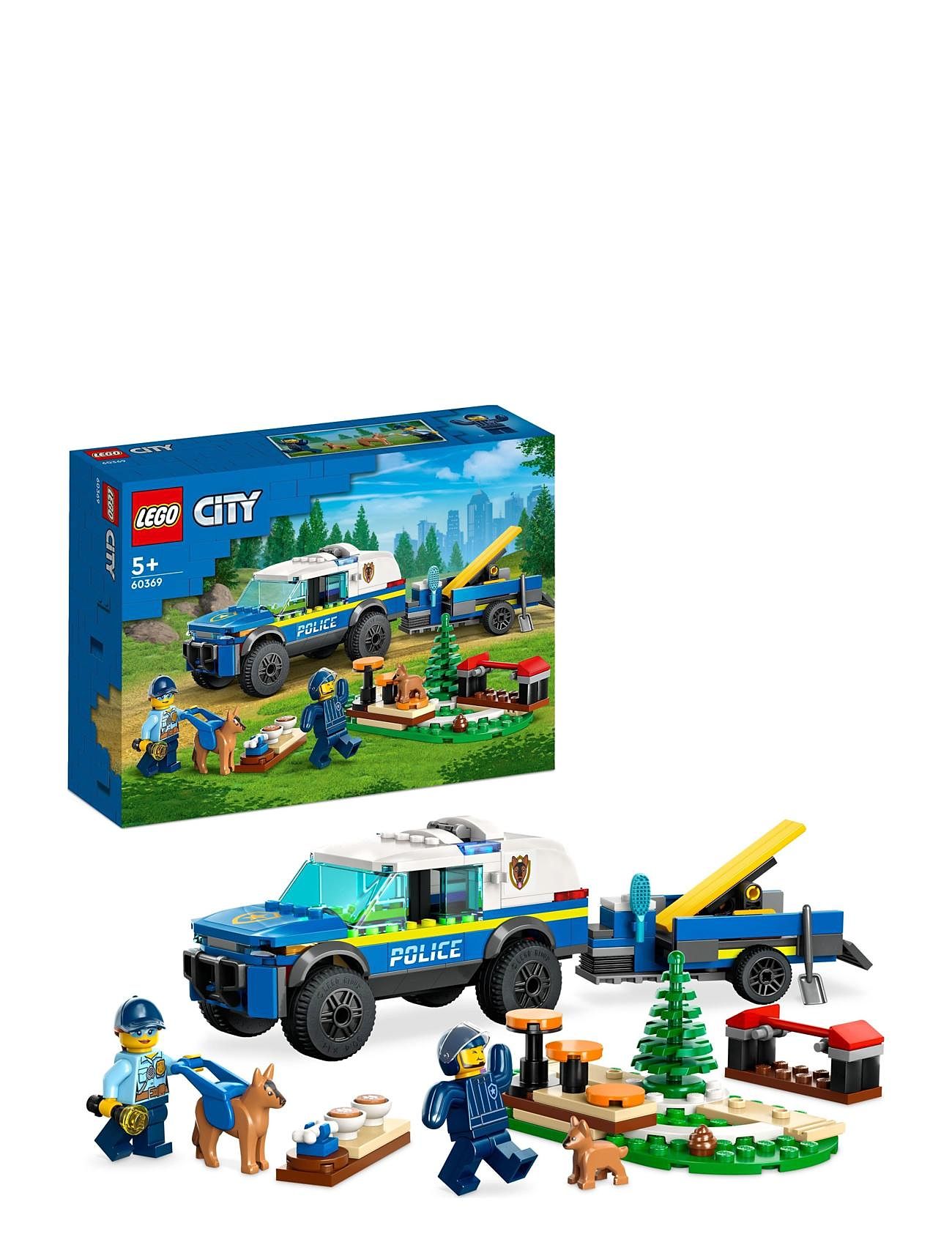 LEGO "Mobile Police Dog Training Set With Toy Car Toys Lego city Multi/patterned LEGO"