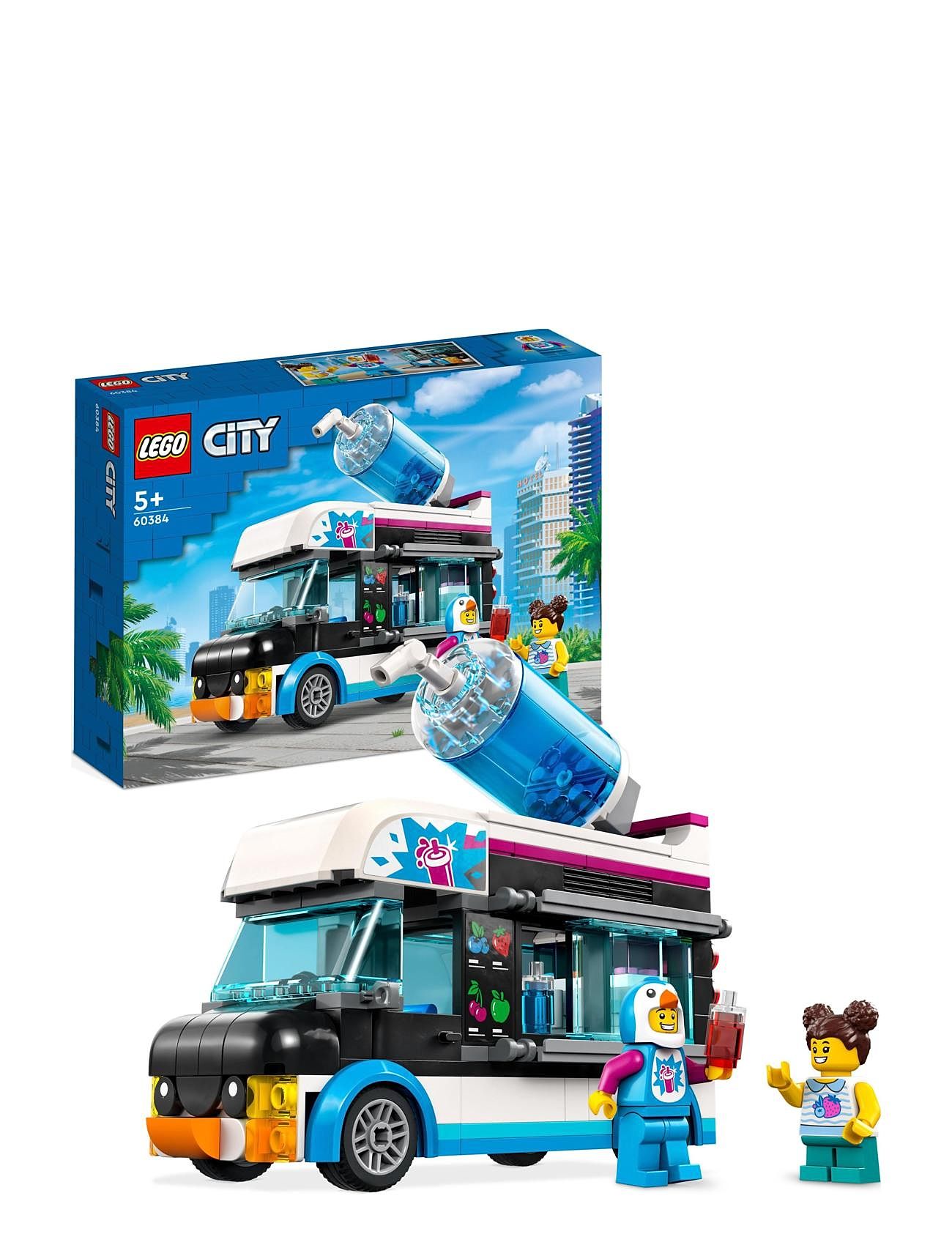 Great Vehicles Penguin Slushy Van Truck Toy Toys Lego Toys Lego city Multi/patterned LEGO