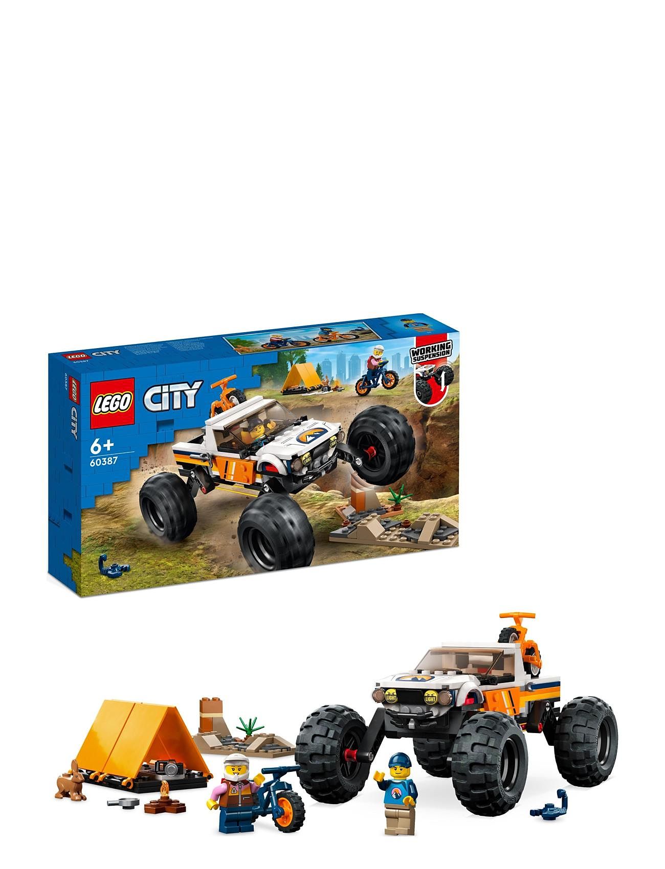 4X4 Off-Roader Adventures Monster Truck Toy Toys Lego Toys Lego city Multi/patterned LEGO