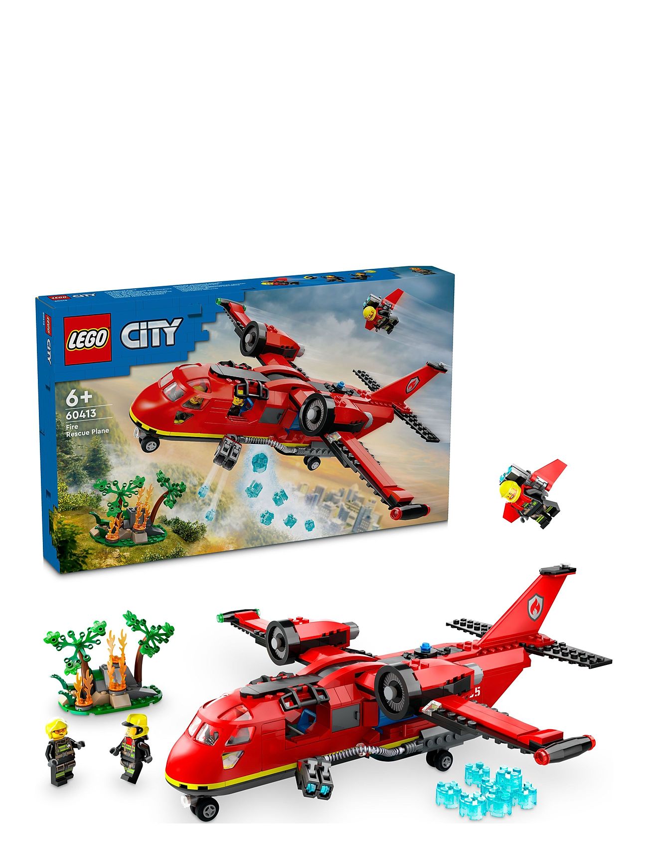 Brandslukningsfly 60413 Toys Lego Toys Lego city Multi/patterned LEGO