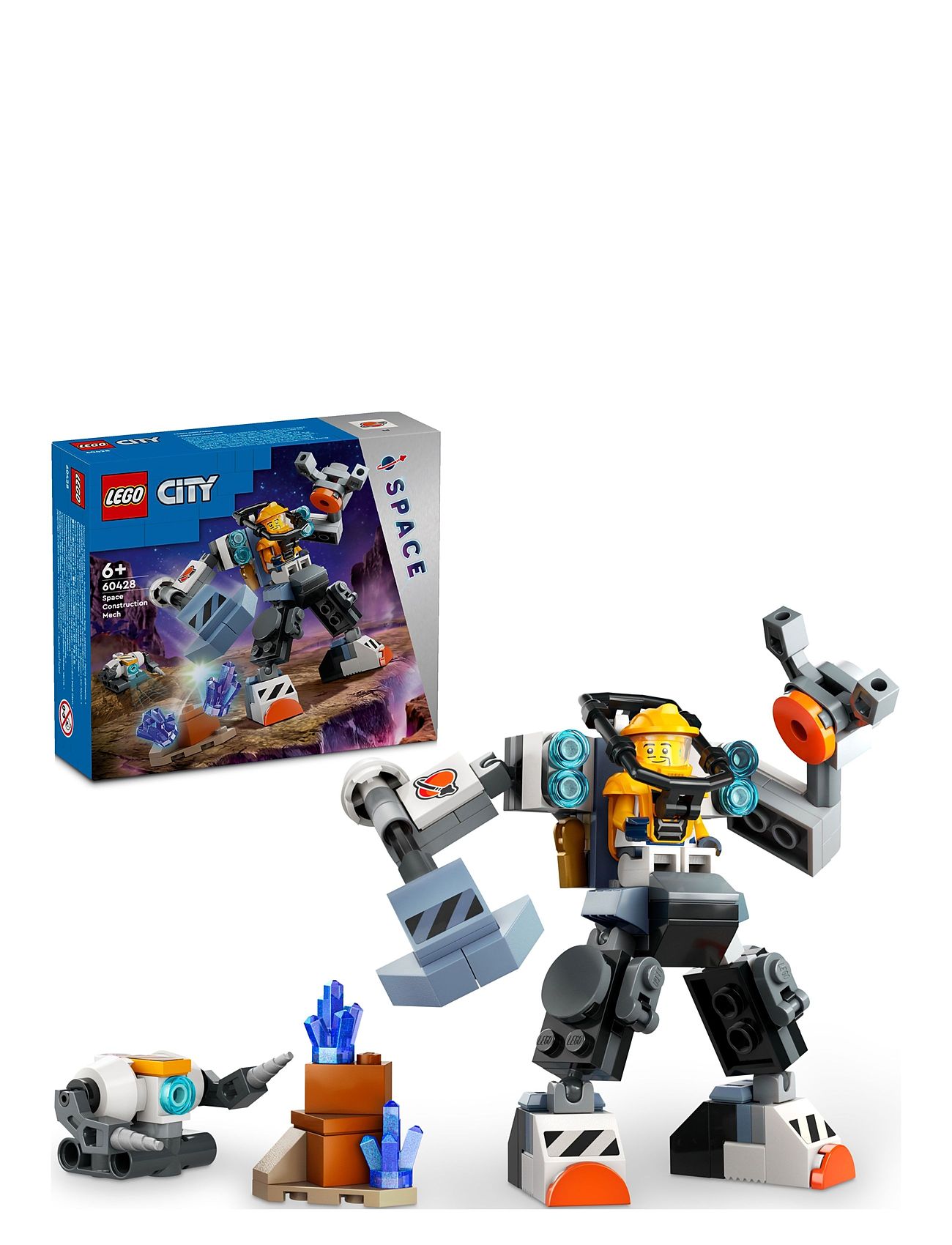Mech-Robot Til Rumarbejde Toys Lego Toys Lego city Multi/patterned LEGO