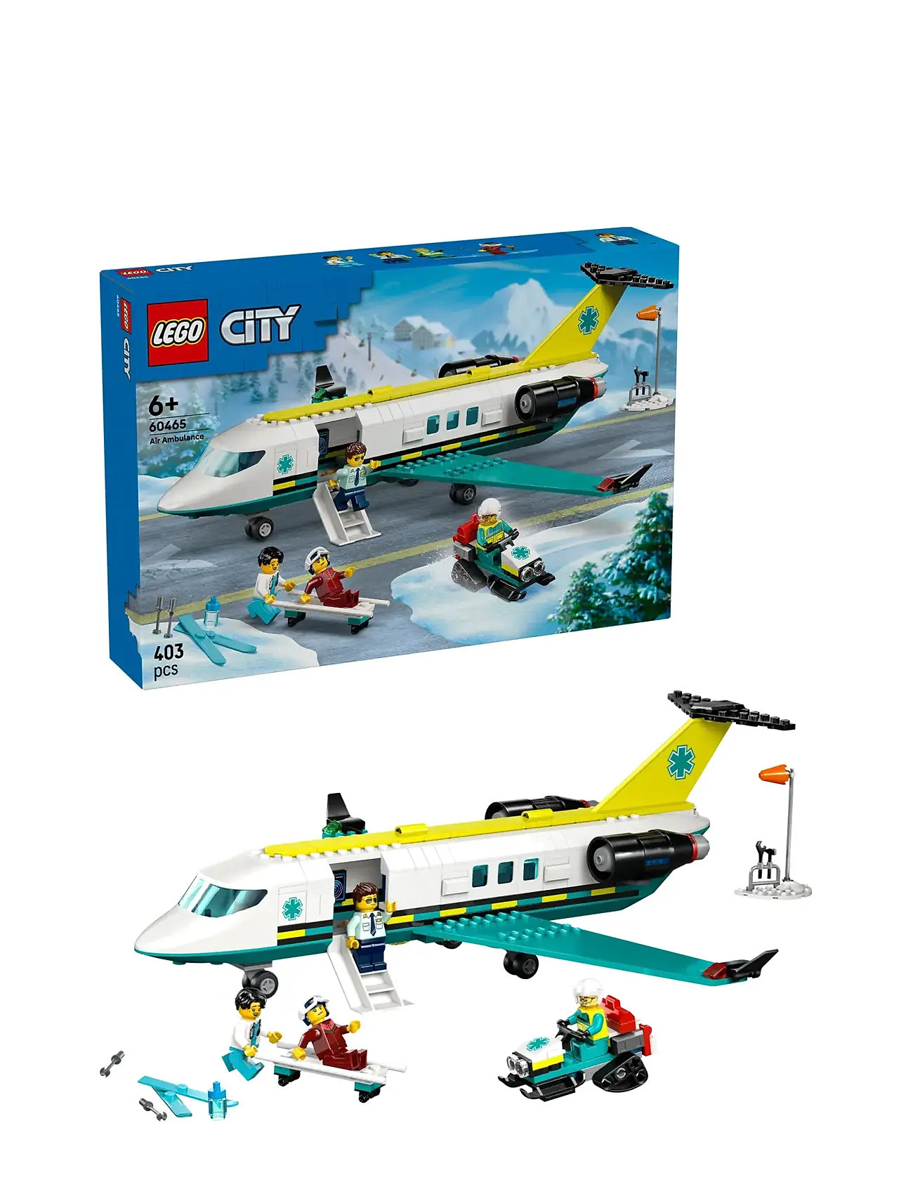 Ambulancefly 60465 Toys Lego Toys Lego city Multi/patterned LEGO