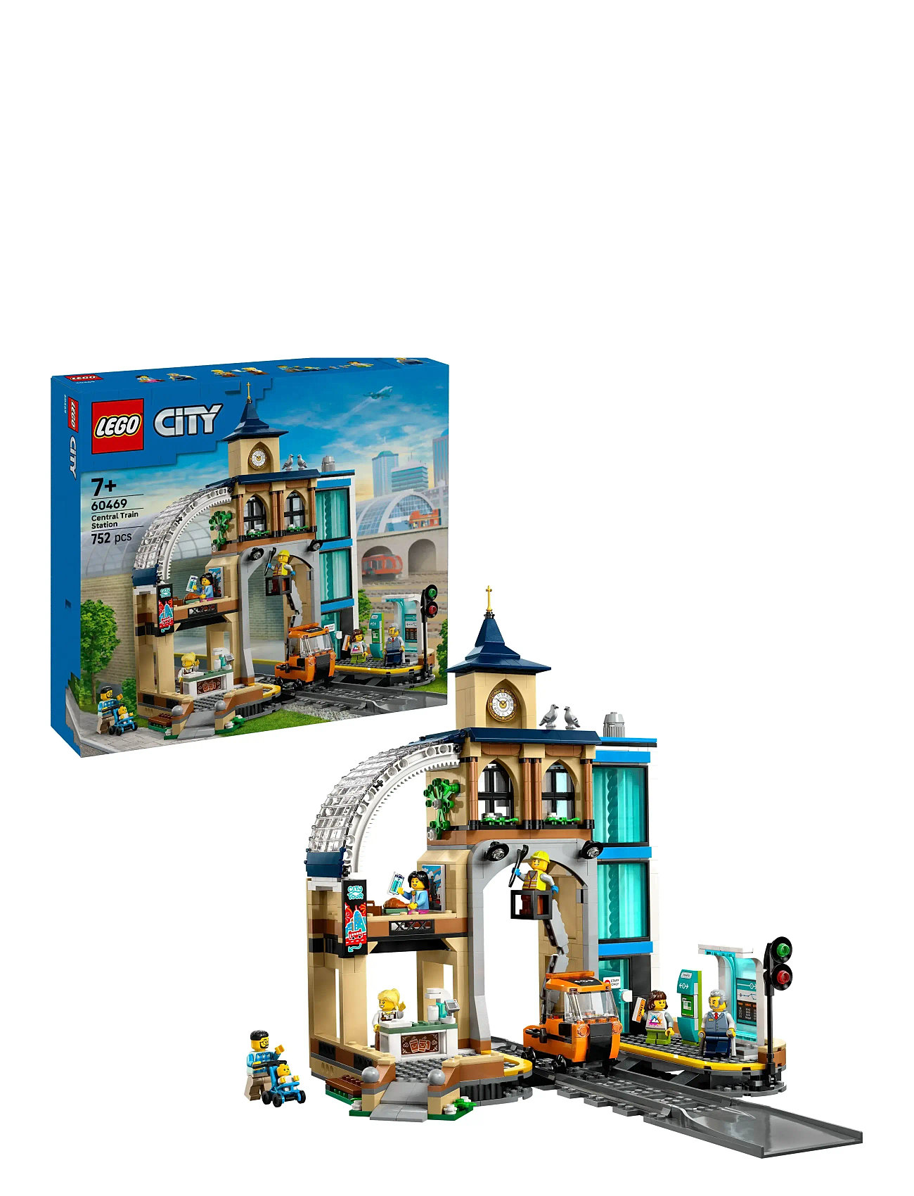 Hovedbanegård 60469 Toys Lego Toys Lego Dreamzzz Multi/patterned LEGO