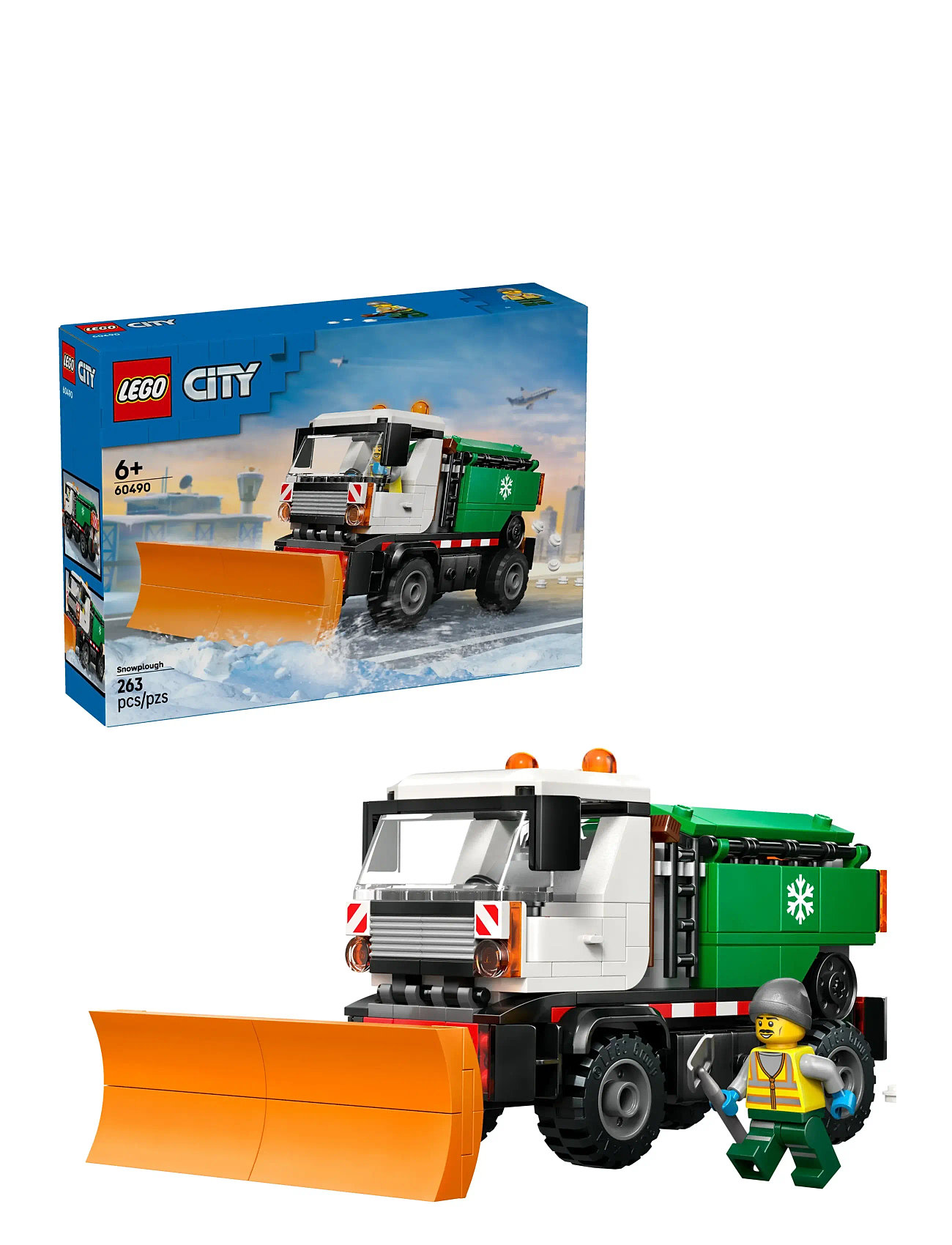 LEGO Sneplov 60490, One Size, White, Lego Legetøj > Lego city, Børn