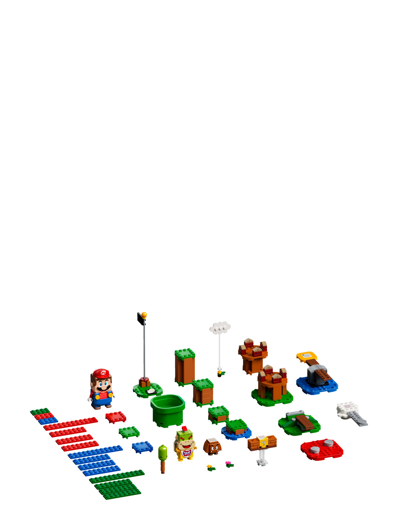 Adventures Starter Course Building Toy Toys Lego Toys Lego super Mario Multi/patterned LEGO