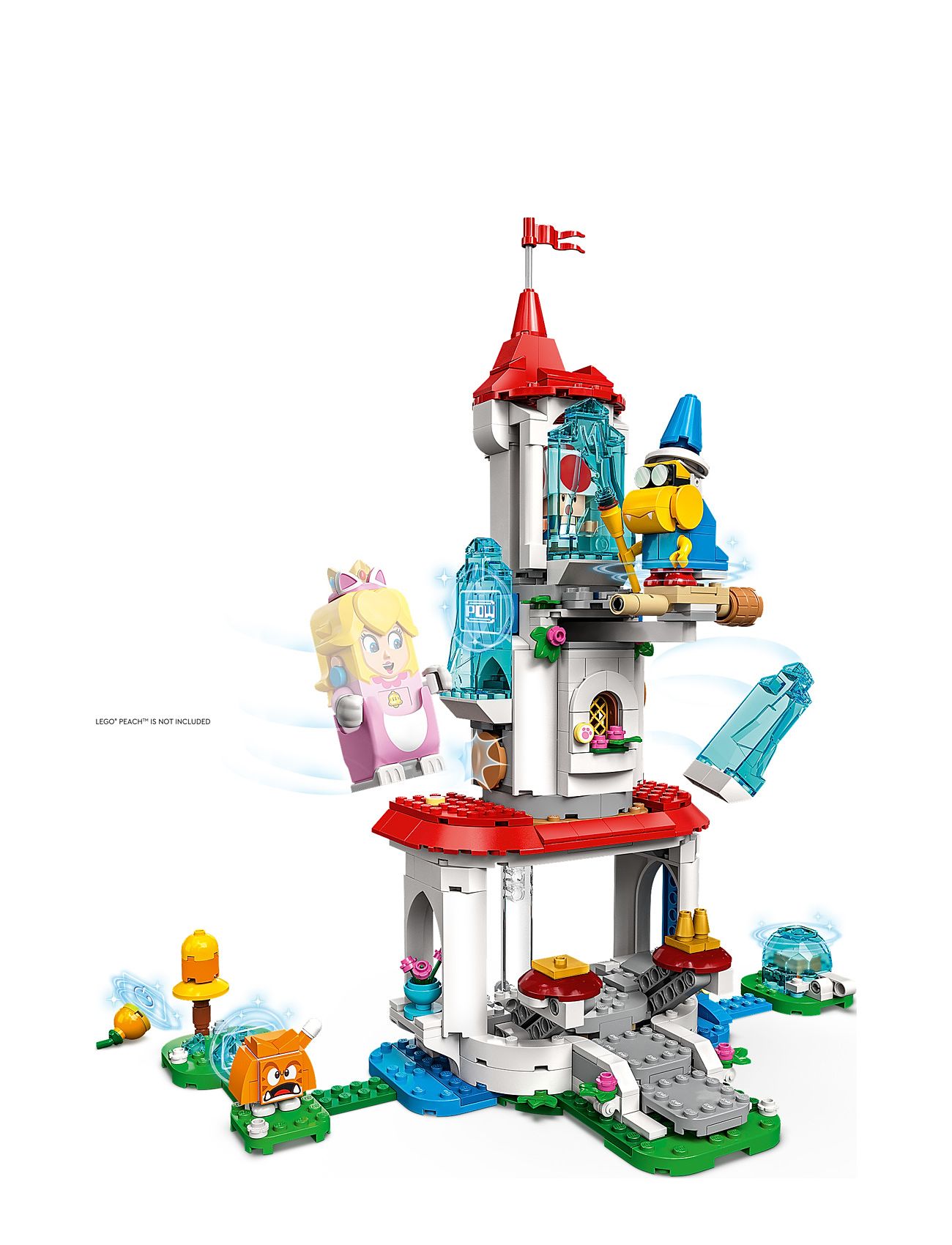 Cat Peach Suit & Tower Expansion Set Toys Lego Toys Lego super Mario Multi/patterned LEGO