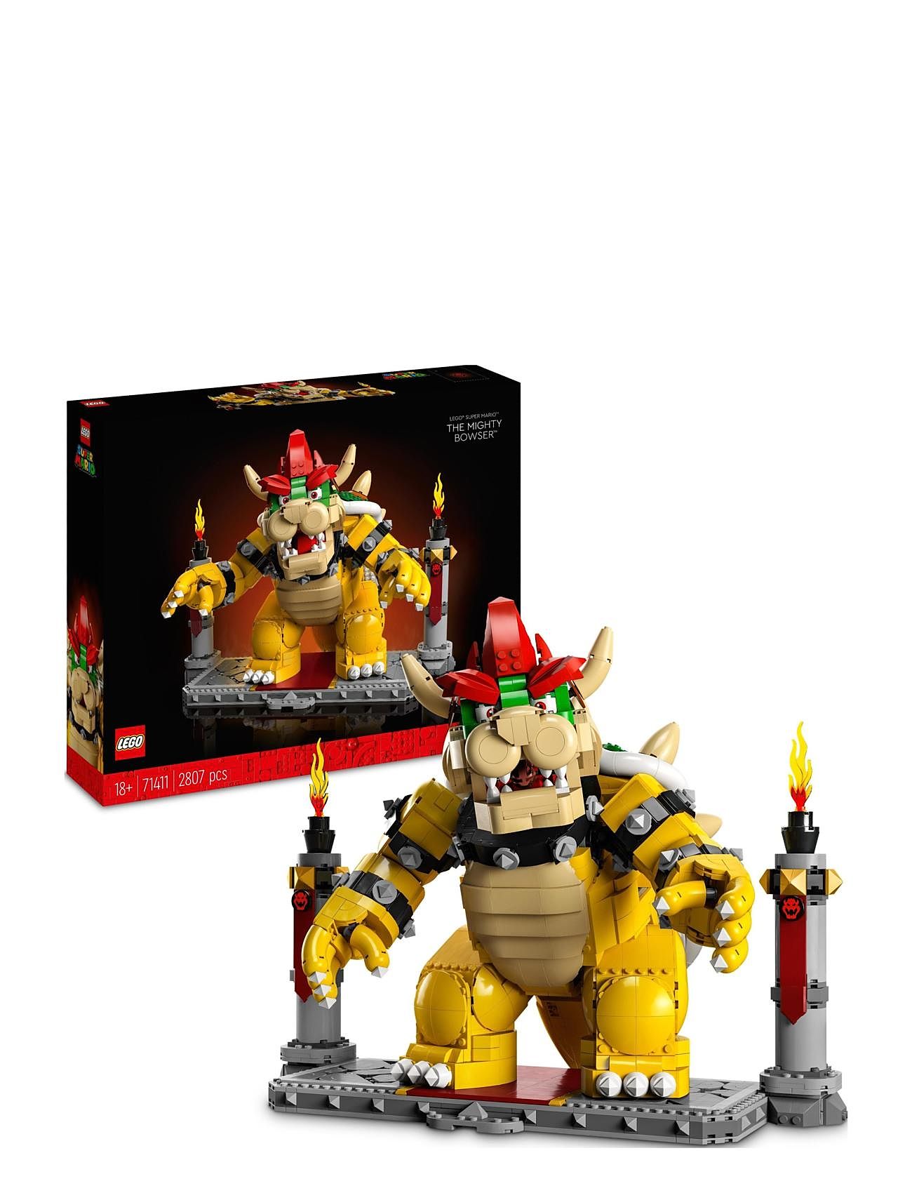 The Mighty Bowser Collectible Figure Toys Lego Toys Lego super Mario Multi/patterned LEGO