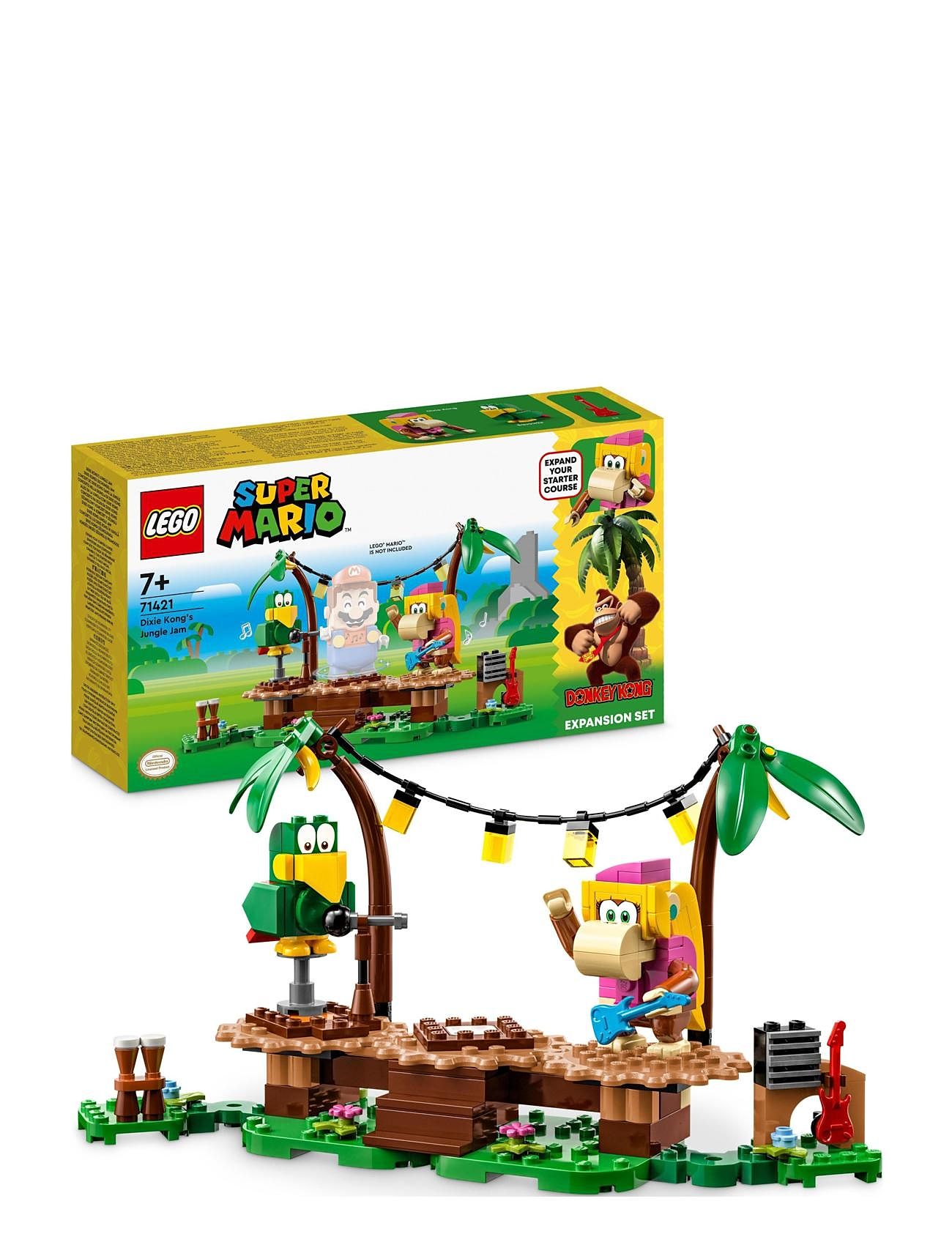 Dixie Kong's Jungle Jam Expansion Set Toys Lego Toys Lego super Mario Multi/patterned LEGO
