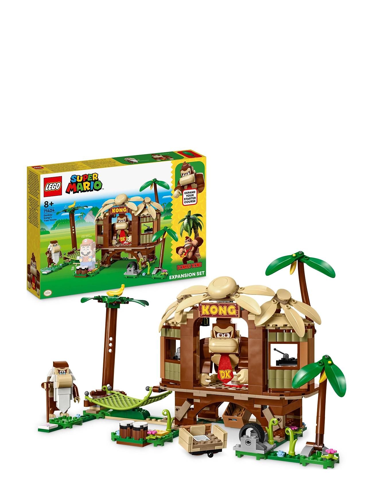 Donkey Kong's Tree House Expansion Set Toys Lego Toys Lego super Mario Multi/patterned LEGO