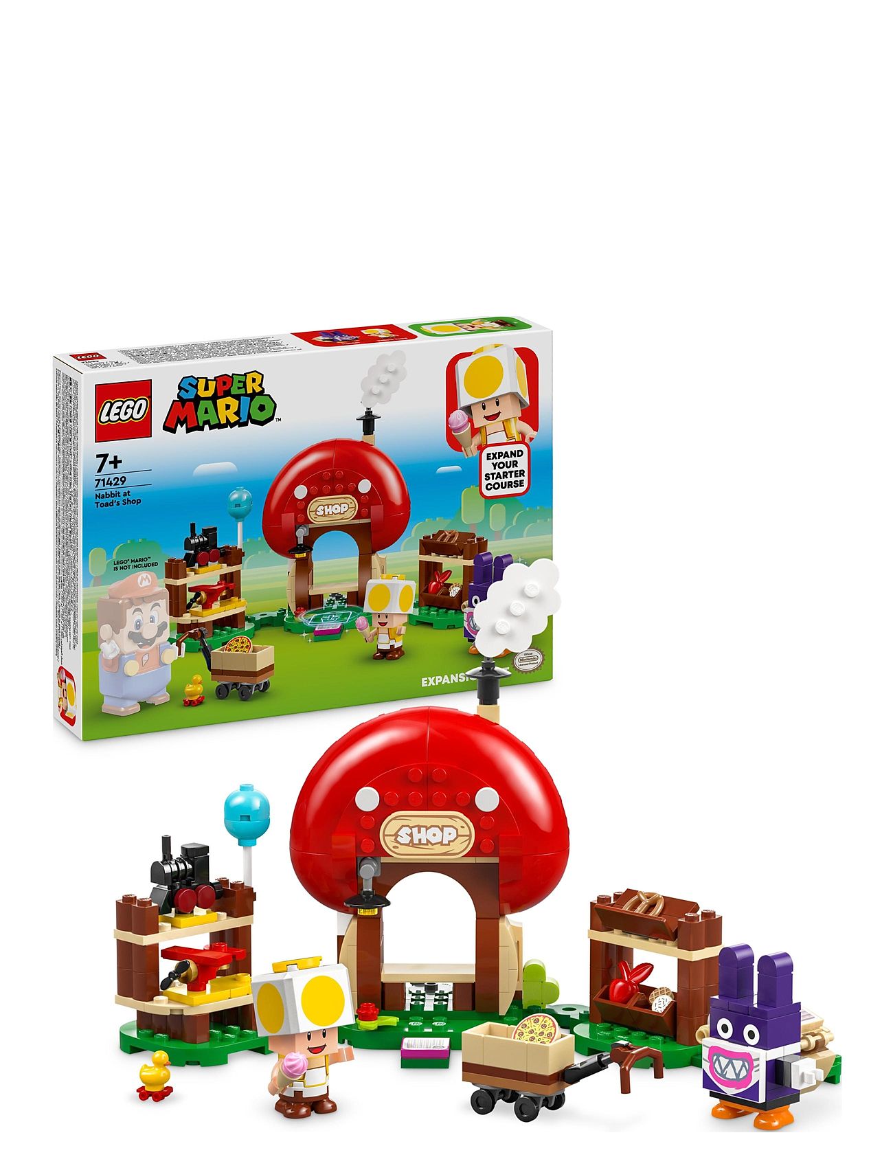 Nabbit I Toads Butik – Udvidelsessæt Toys Lego Toys Lego super Mario Multi/patterned LEGO