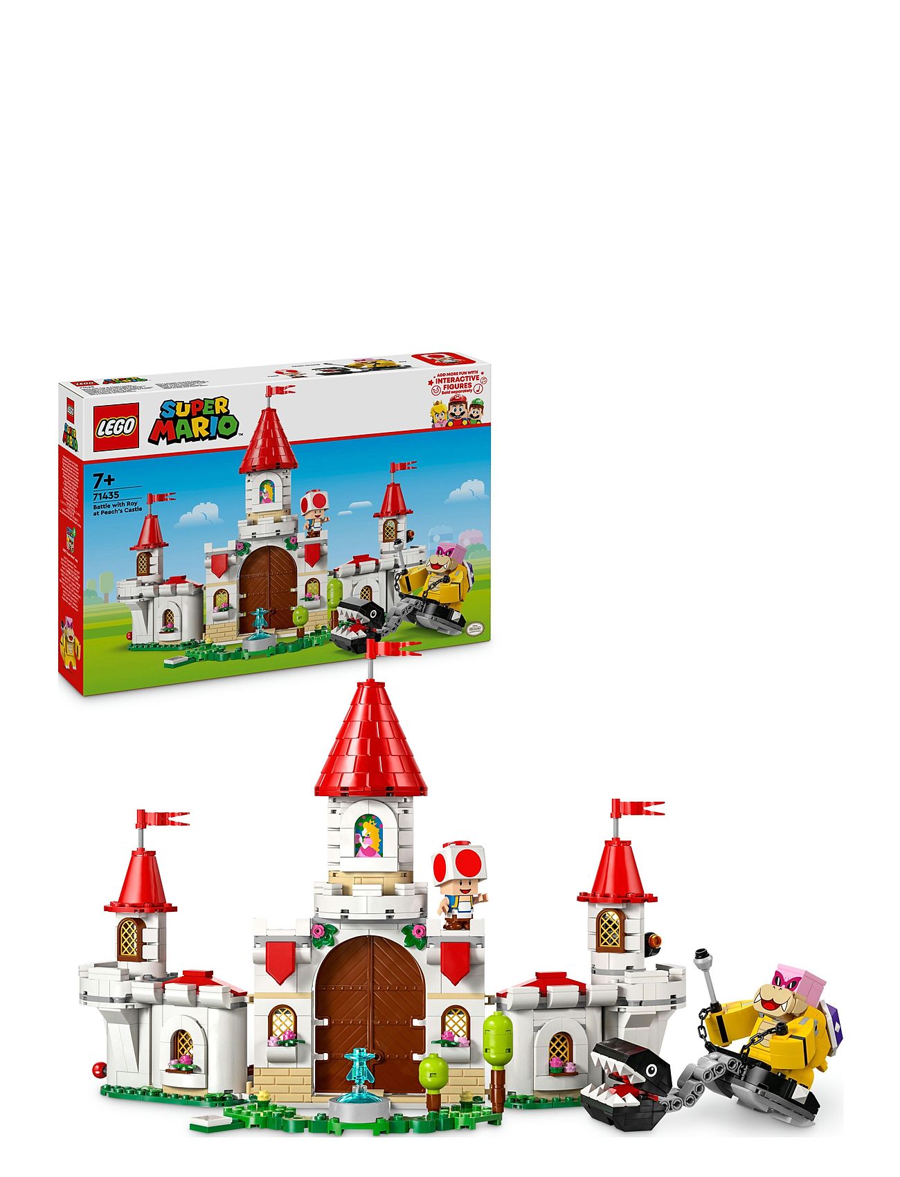 Kamp Mod Roy Ved Peach's Castle Toys Lego Toys Lego super Mario Multi/patterned LEGO