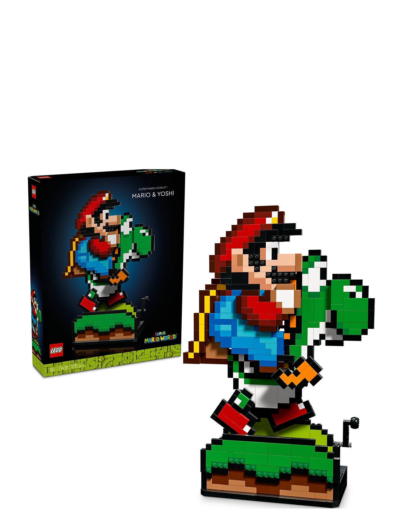 Super Mario World™: Mario Og Yoshi Toys Lego Toys Lego super Mario Multi/patterned LEGO