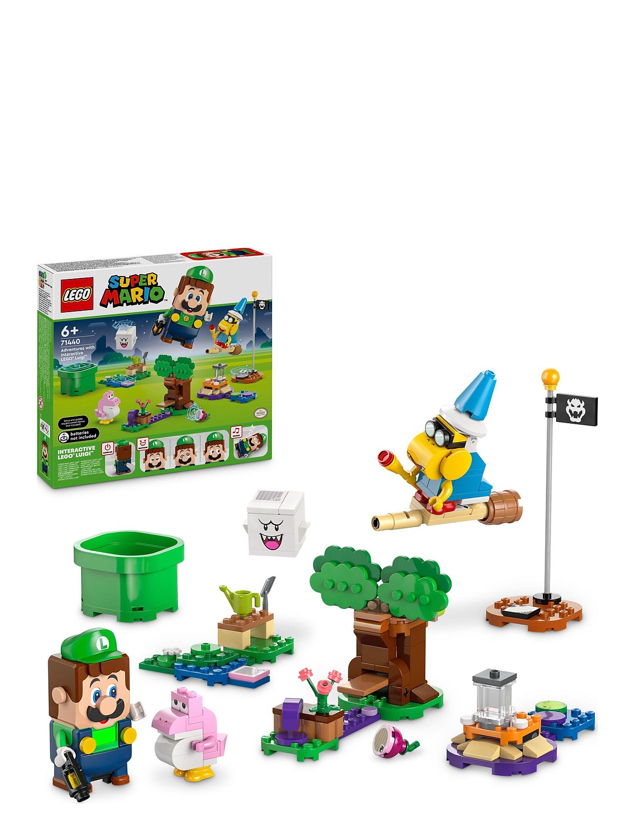 Eventyr Med Interaktiv Lego® Luigi™ Toys Lego Toys Lego super Mario Multi/patterned LEGO