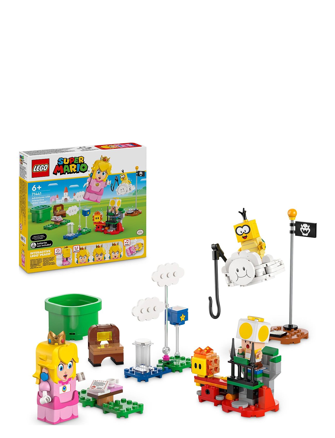 Eventyr Med Interaktiv Lego® Peach™ Toys Lego Toys Lego super Mario Multi/patterned LEGO