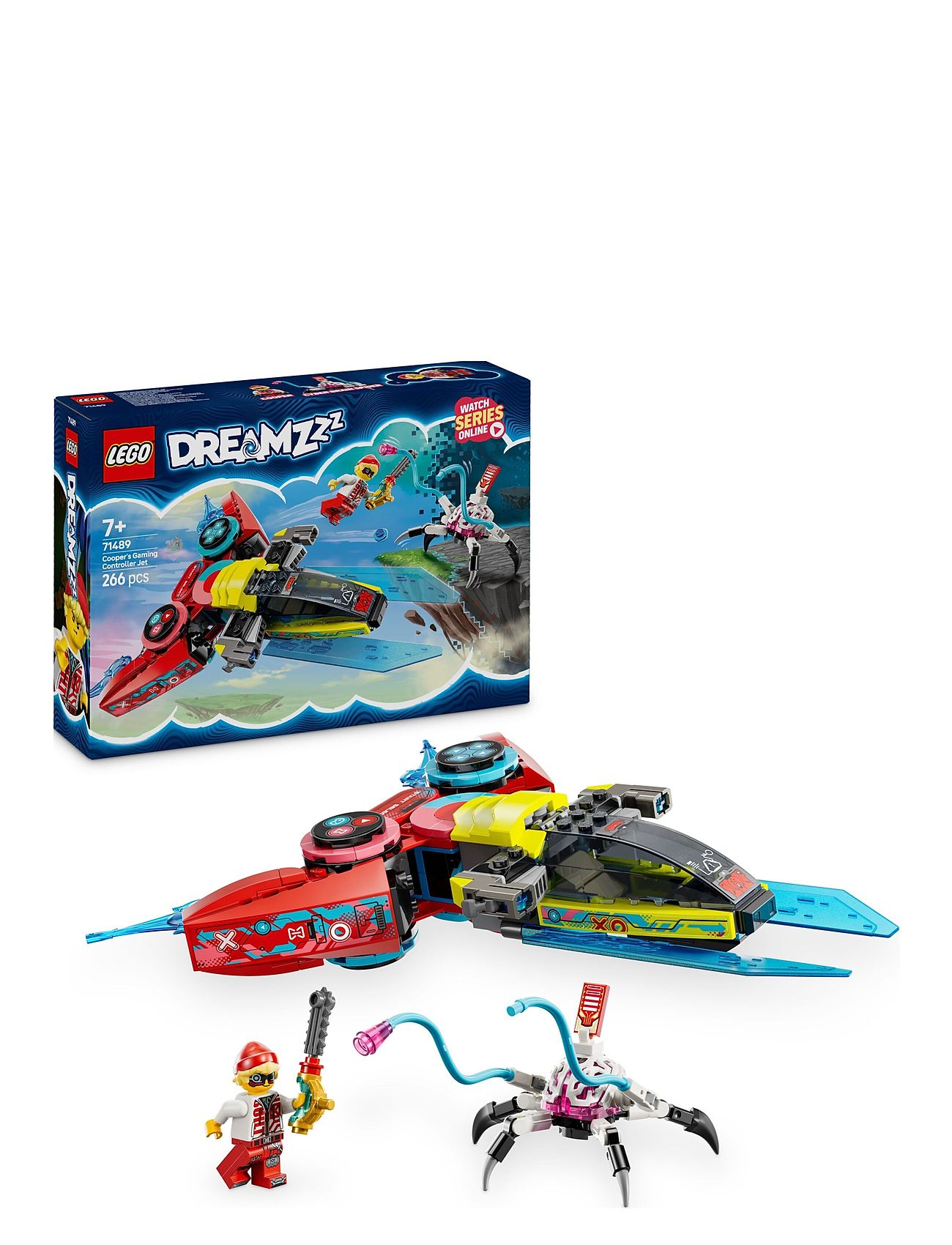 Coopers Spilcontroller-Jet 71489 Toys Lego Toys Lego® Dreamzzz™ Multi/patterned LEGO