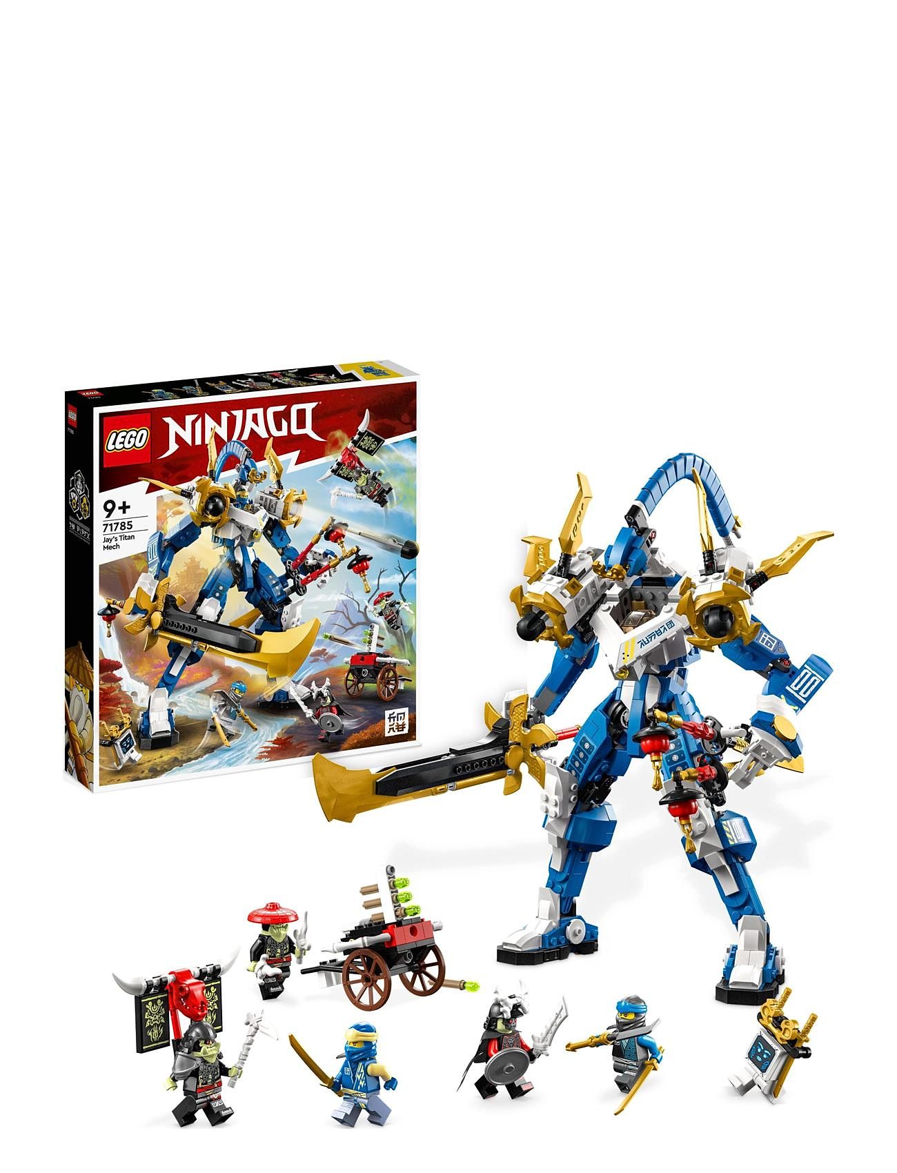 Jay’s Titan Mech Action Figure Battle Toy Toys Lego Toys Lego ninjago Multi/patterned LEGO