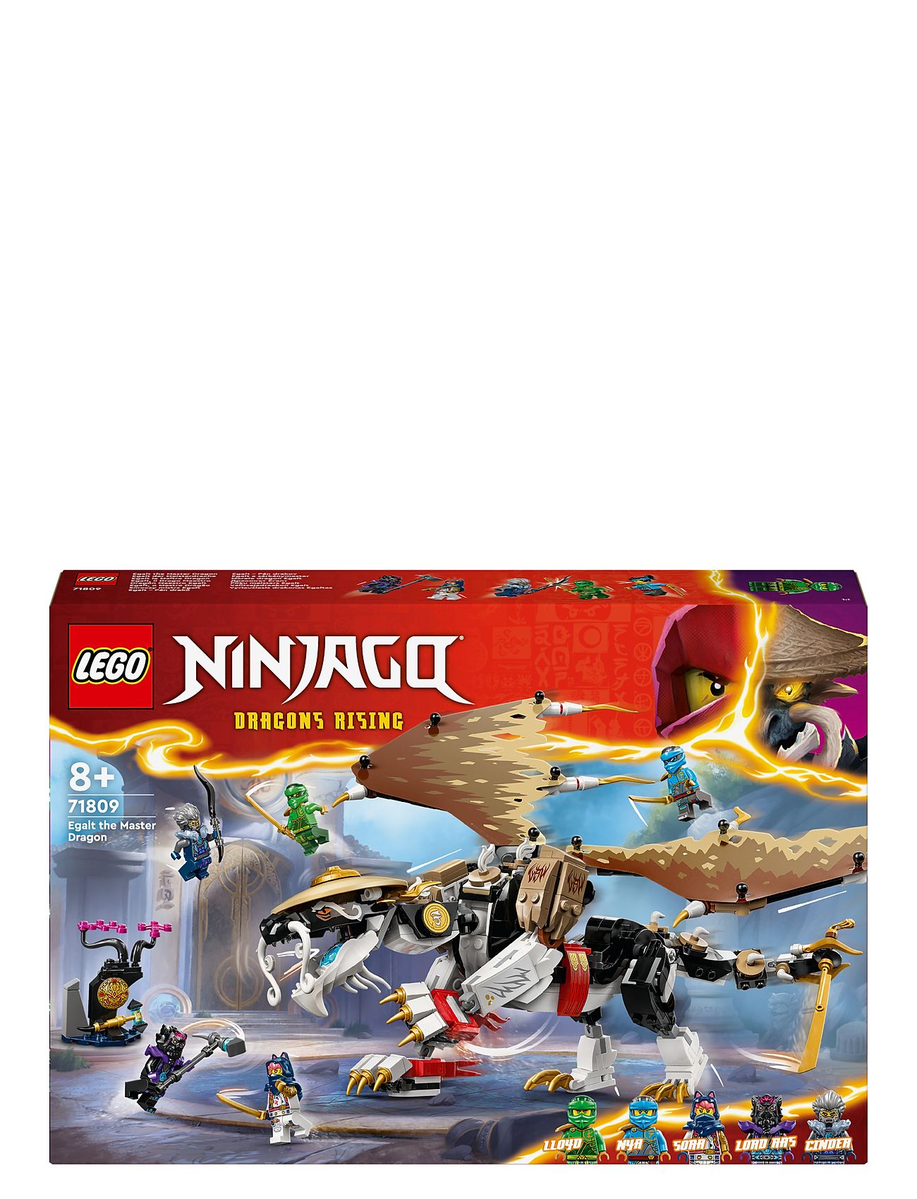 Mesterdragen Egalt 71809 Toys Lego Toys Lego ninjago Multi/patterned LEGO