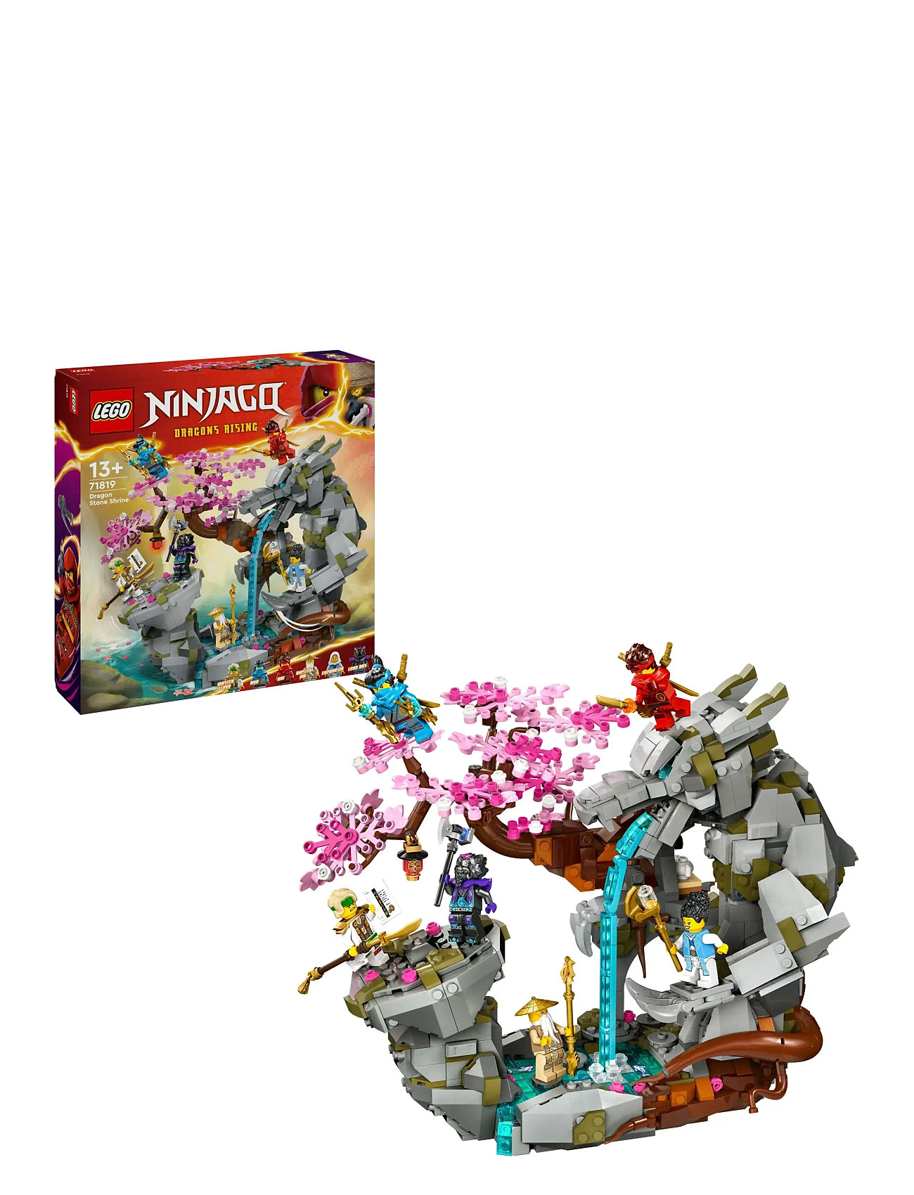 Dragesten-Tempel 71819 Toys Lego Toys Lego ninjago Multi/patterned LEGO