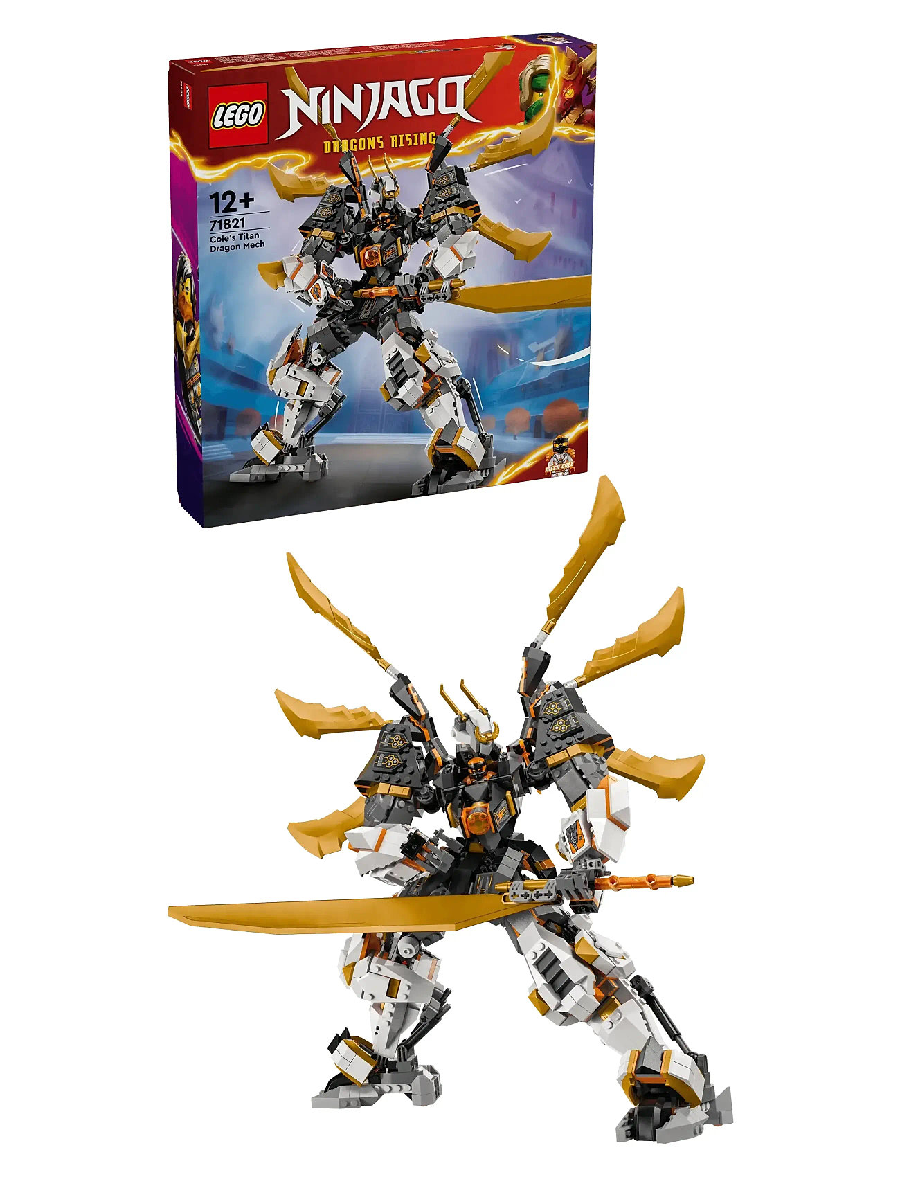 Coles Titandrage-Mech 71821 Toys Lego Toys Lego ninjago Multi/patterned LEGO