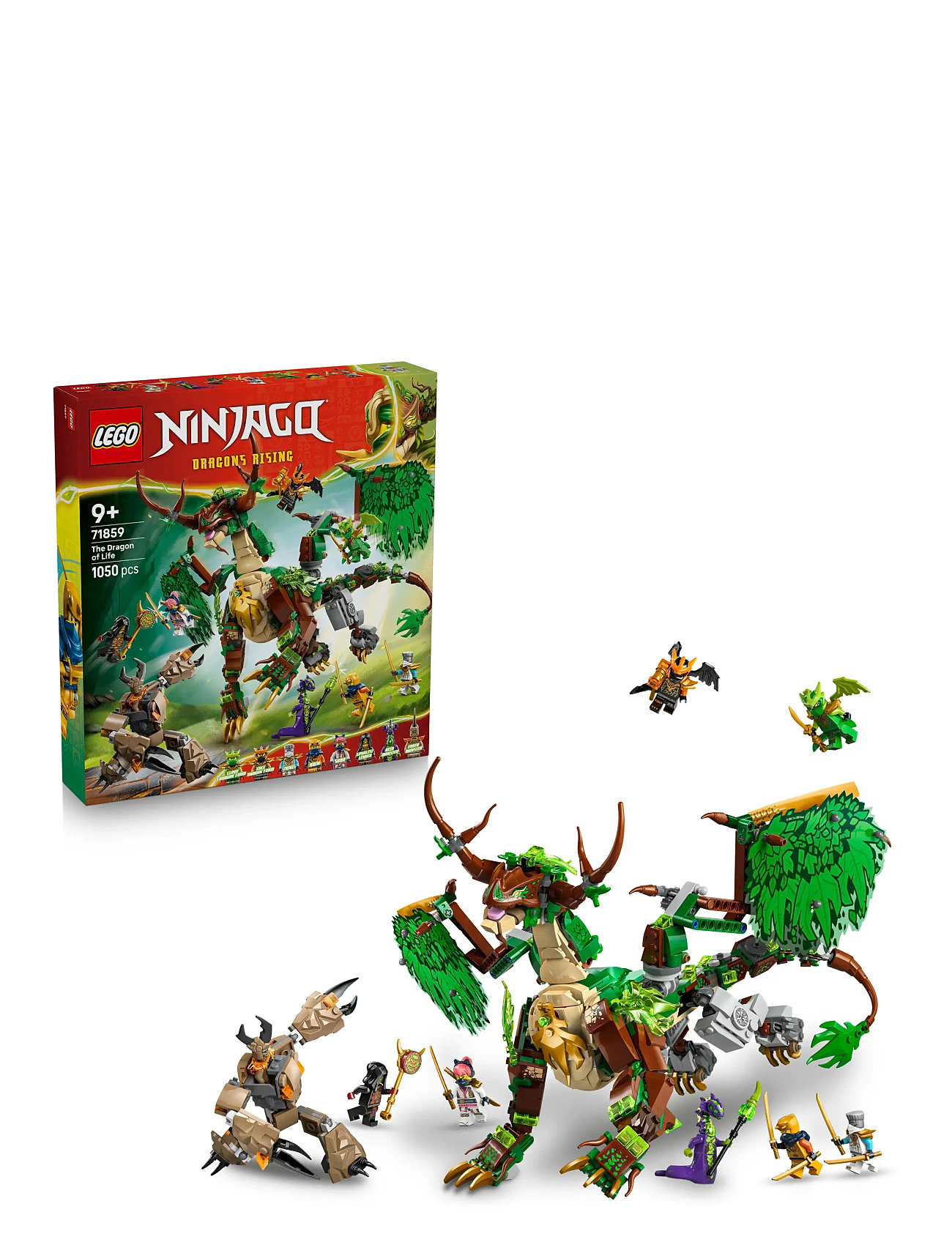 LEGO Livsdragen 71859, One Size, Green, Lego Legetøj > Lego ninjago, Børn