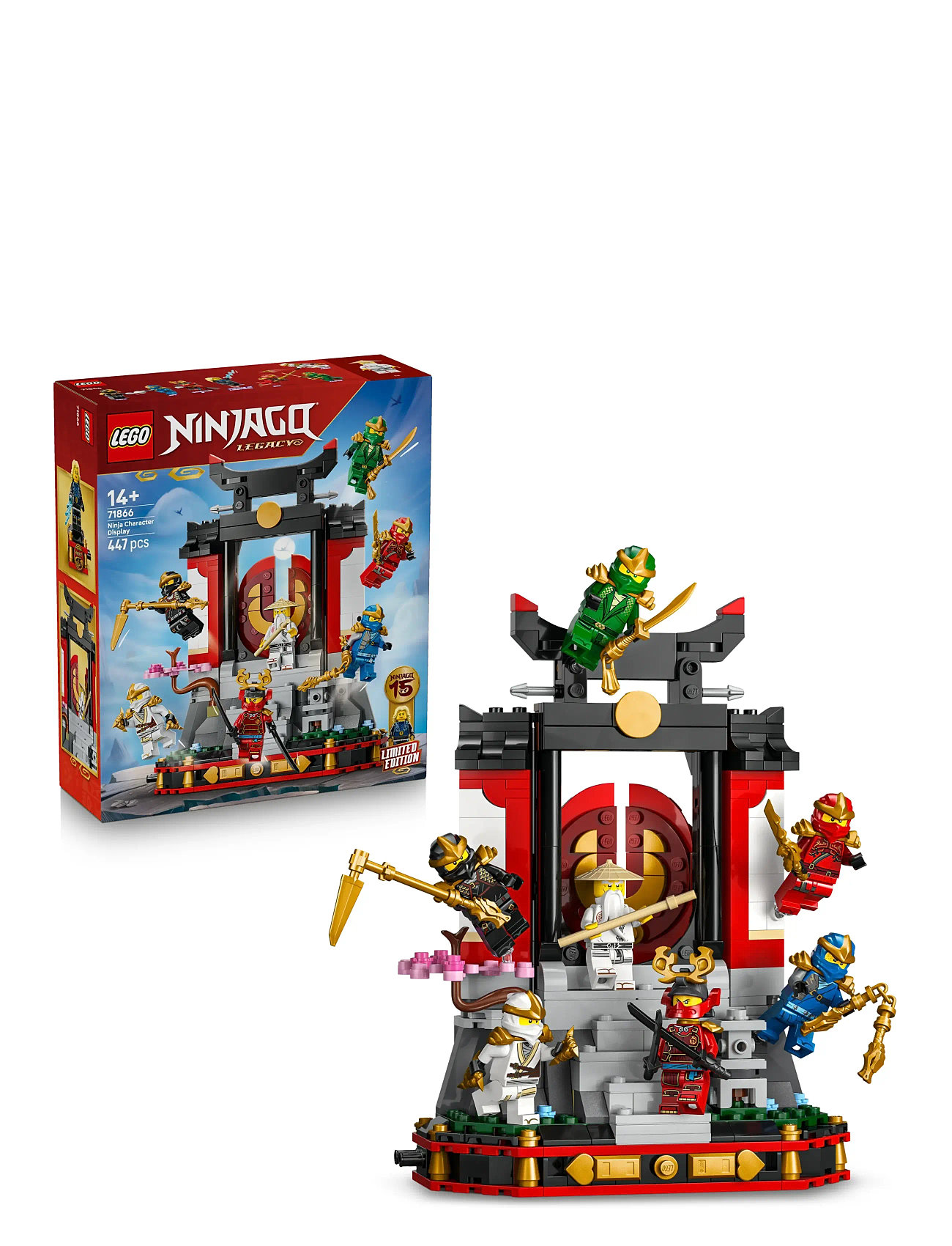 LEGO Ninjakarakterer – 15-Års Jubilæum 71866, One Size, Multi/patterned, Lego Legetøj > Lego ninjago, Børn