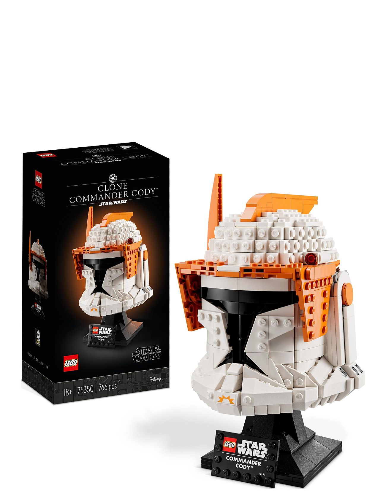 Cl Commander Cody Helmet Model Set Toys Lego Toys Lego star Wars Multi/patterned LEGO