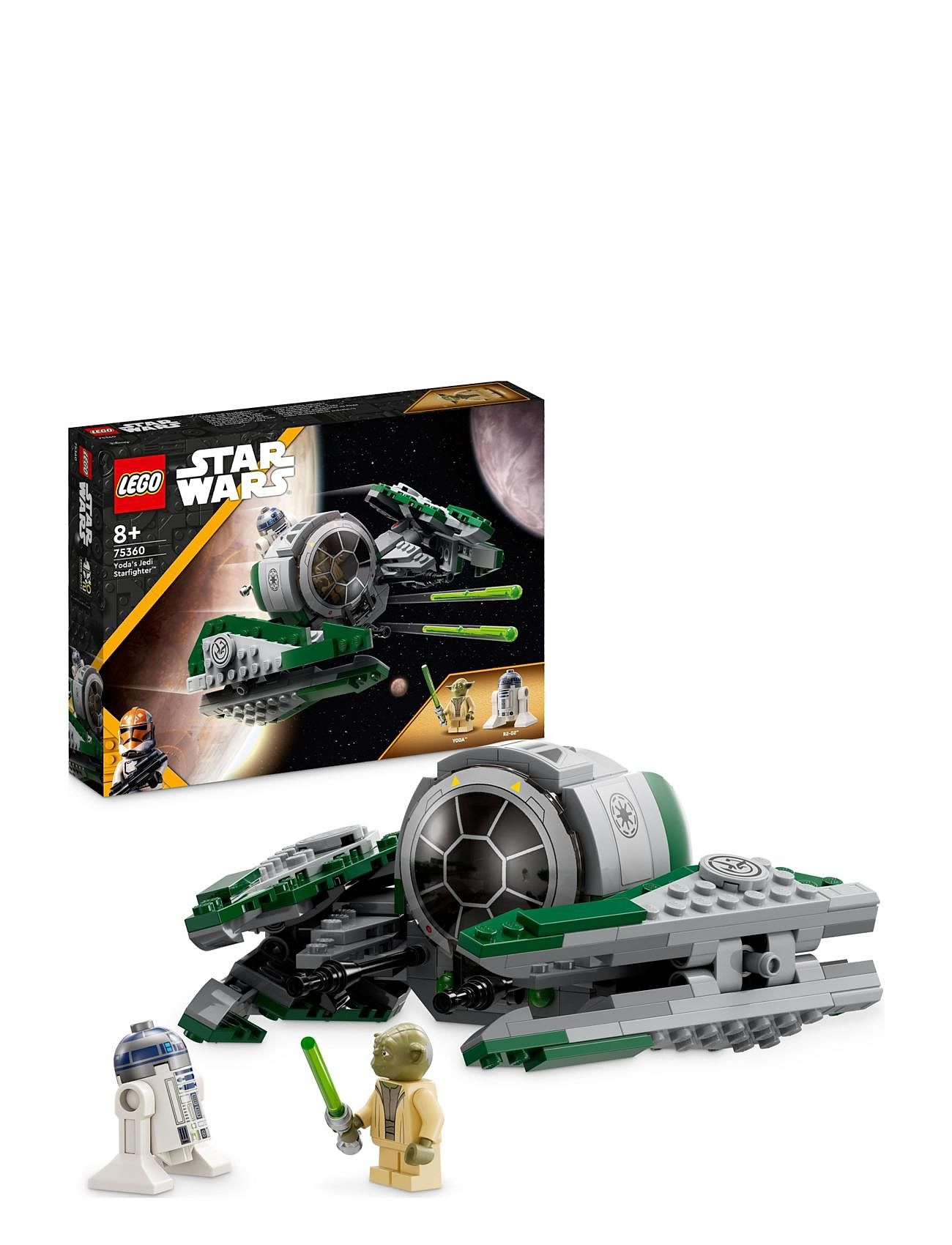 Yoda's Jedi Starfighter Set With R2-D2 Toys Lego Toys Lego star Wars Multi/patterned LEGO