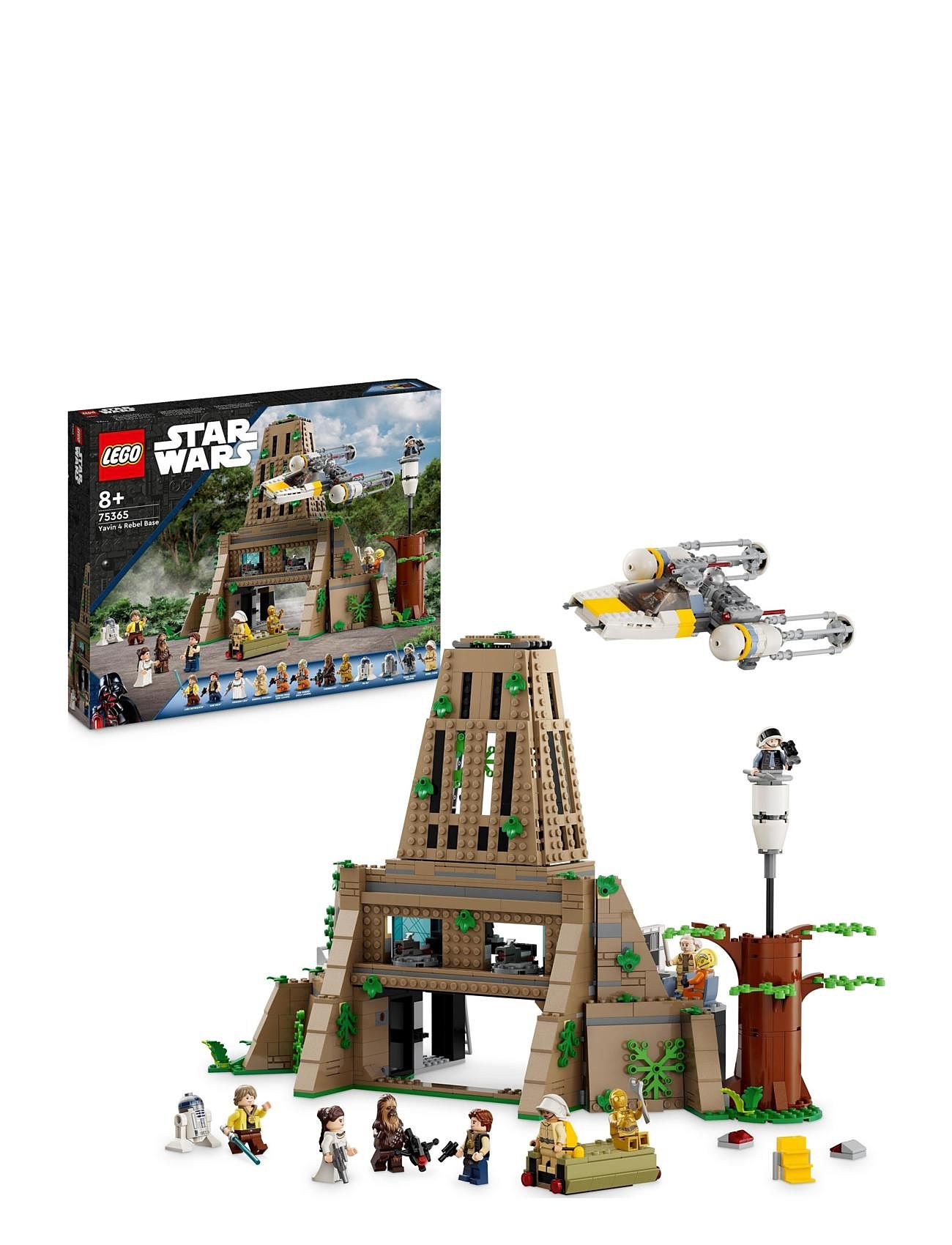 Yavin 4 Rebel Base Set With Minifigures Toys Lego Toys Lego star Wars Multi/patterned LEGO