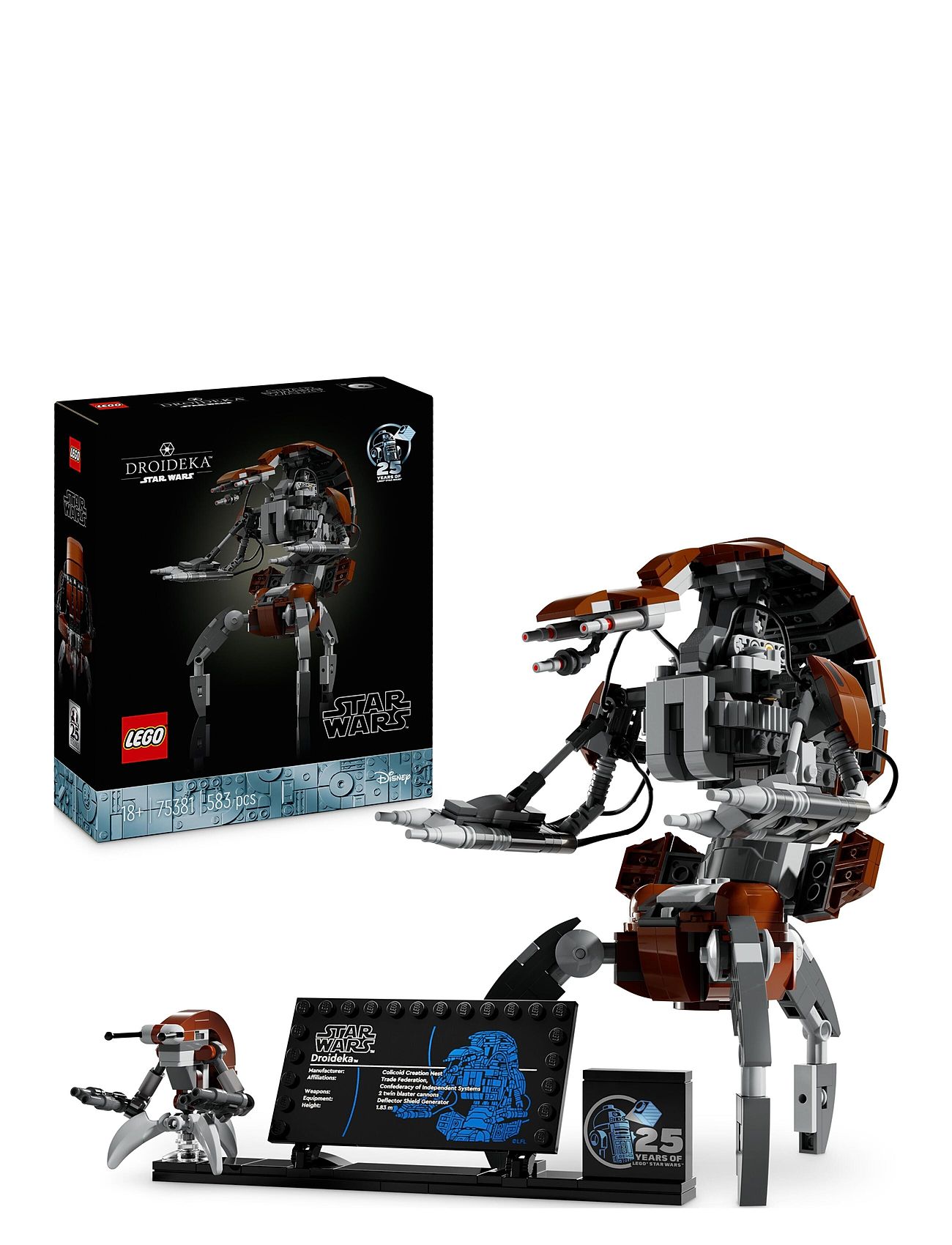 Droideka™ 75381 Toys Lego Toys Lego star Wars Multi/patterned LEGO