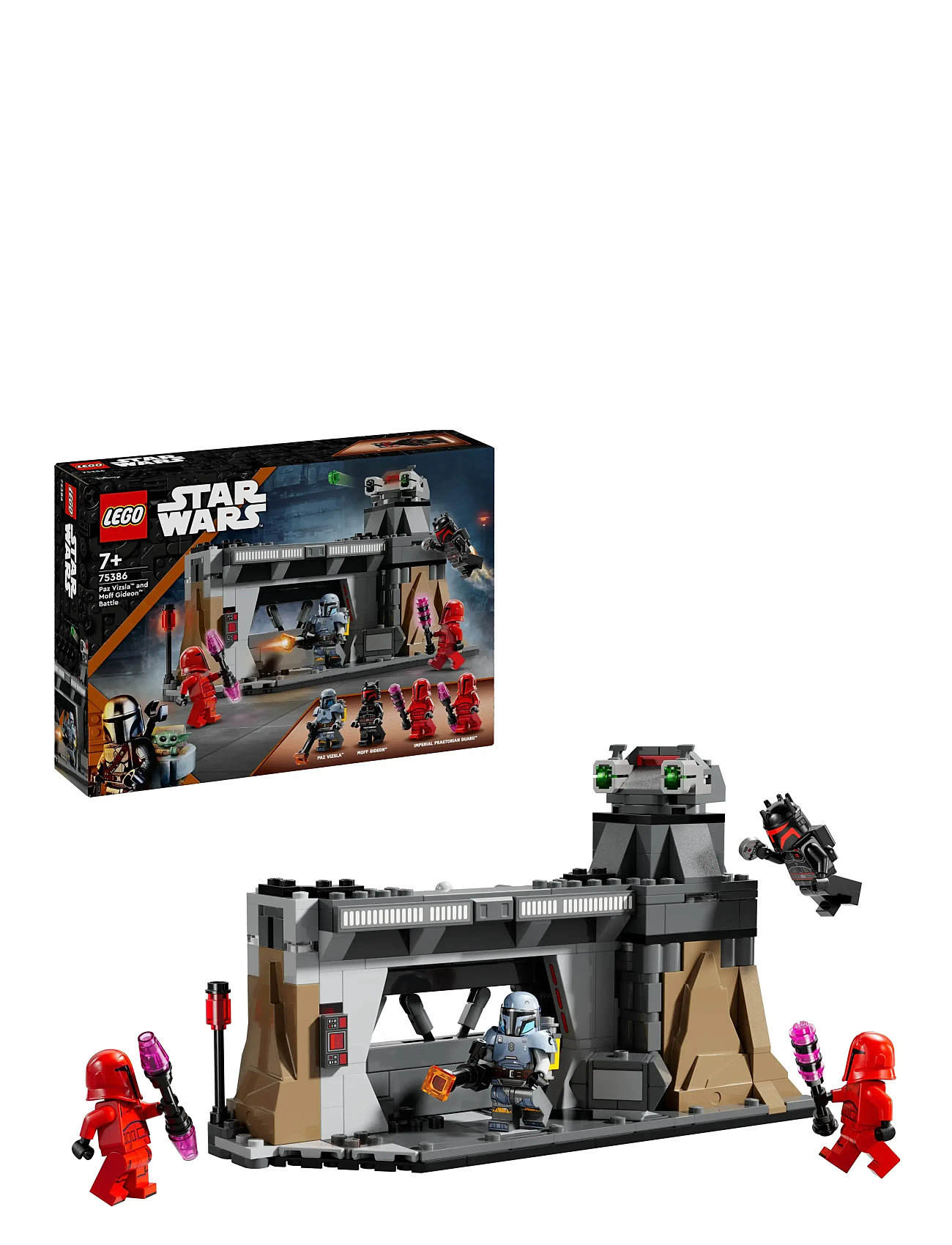 Paz Vizsla™ Og Moff Gideons™ Kamp 75386 Toys Lego Toys Lego star Wars Multi/patterned LEGO