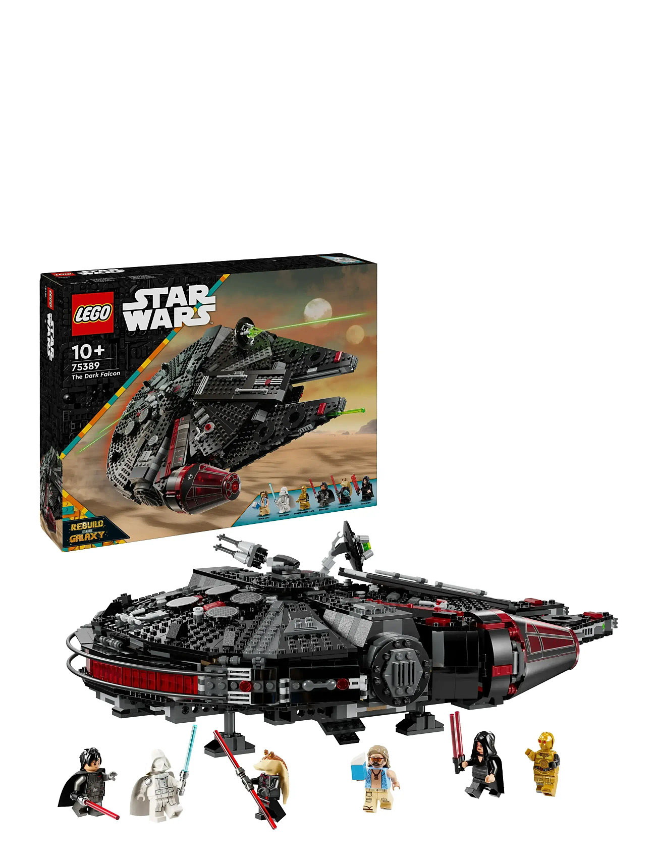 LEGO Mørkefalken 75389, One Size, Multi/patterned, Lego Legetøj > Lego star Wars, Børn